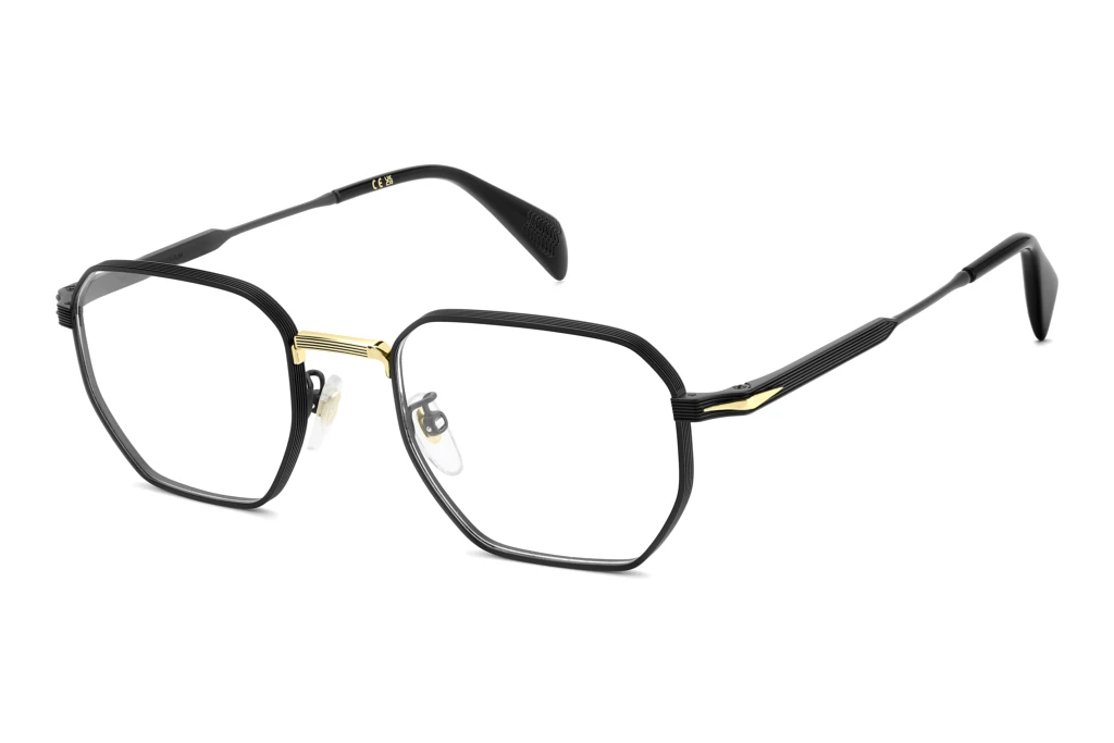 David Beckham DB 1242 I46 MATTE BLACK GOLD David Beckham DB 1242 I46 MATTE BLACK GOLD