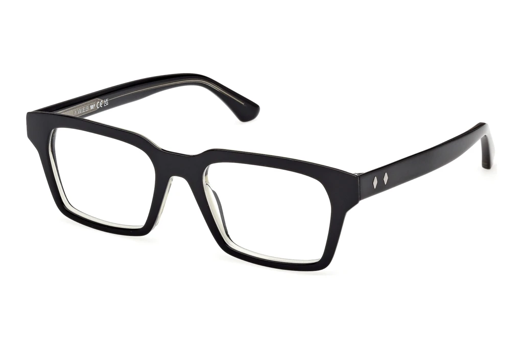 Web Eyewear WE5459 005 Schwarz/Einfarbig Web Eyewear WE5459 005 Schwarz/Einfarbig