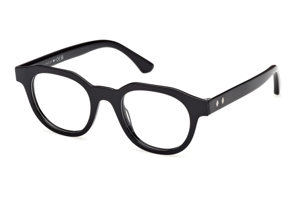 Web Eyewear WE5461 001 Glänzend Schwarz Web Eyewear WE5461 001 Glänzend Schwarz