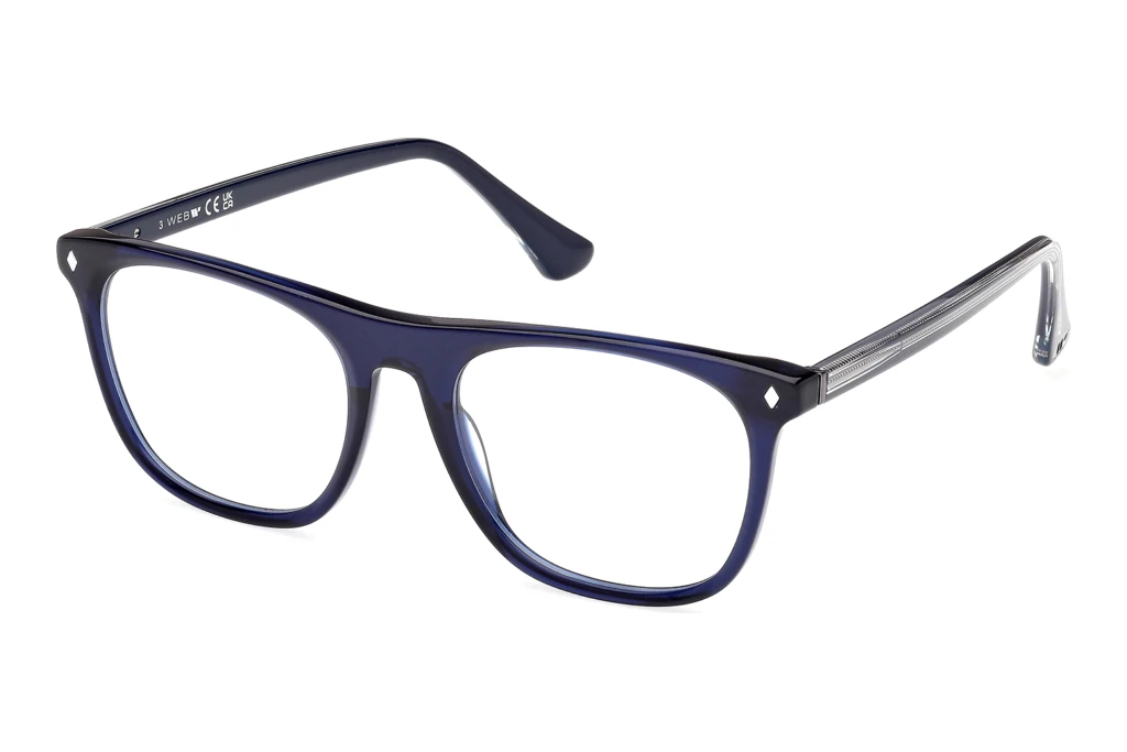 Web Eyewear WE5462 092 Glänzend Blau Web Eyewear WE5462 092 Glänzend Blau