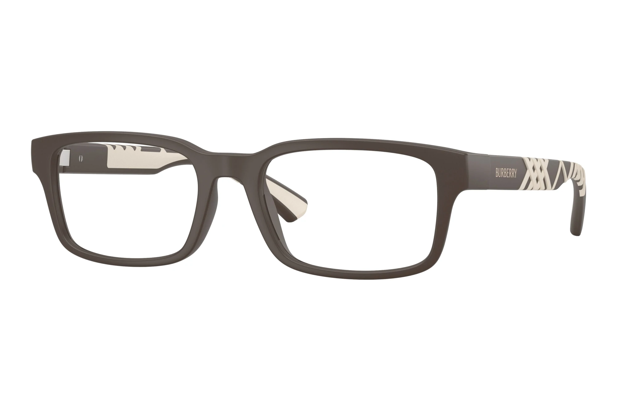 Burberry BE2463U 4234 Matte Brown Burberry BE2463U 4234 Matte Brown