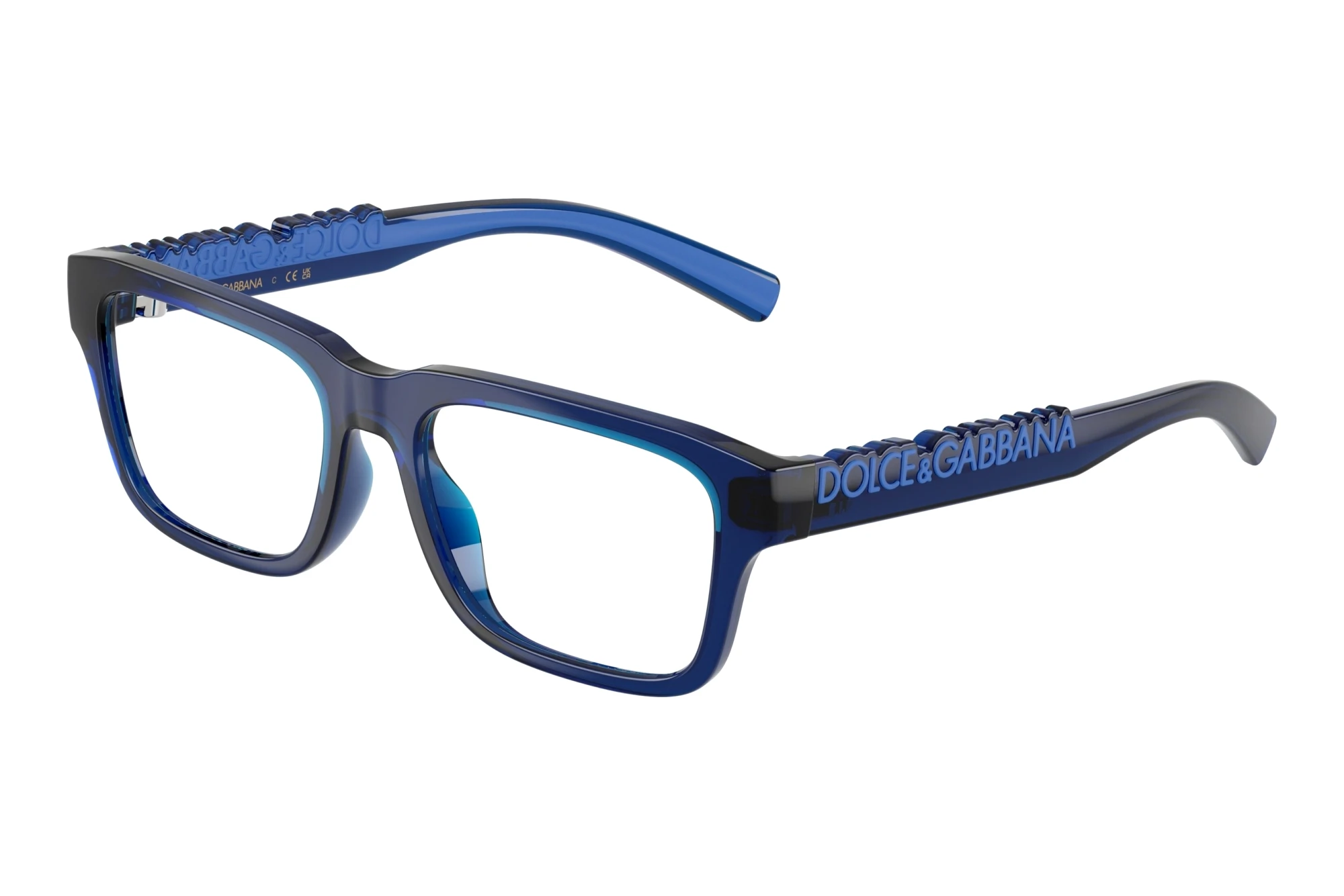 Dolce & Gabbana DX5008 3009 Transparent Dark Blue Dolce & Gabbana DX5008 3009 Transparent Dark Blue