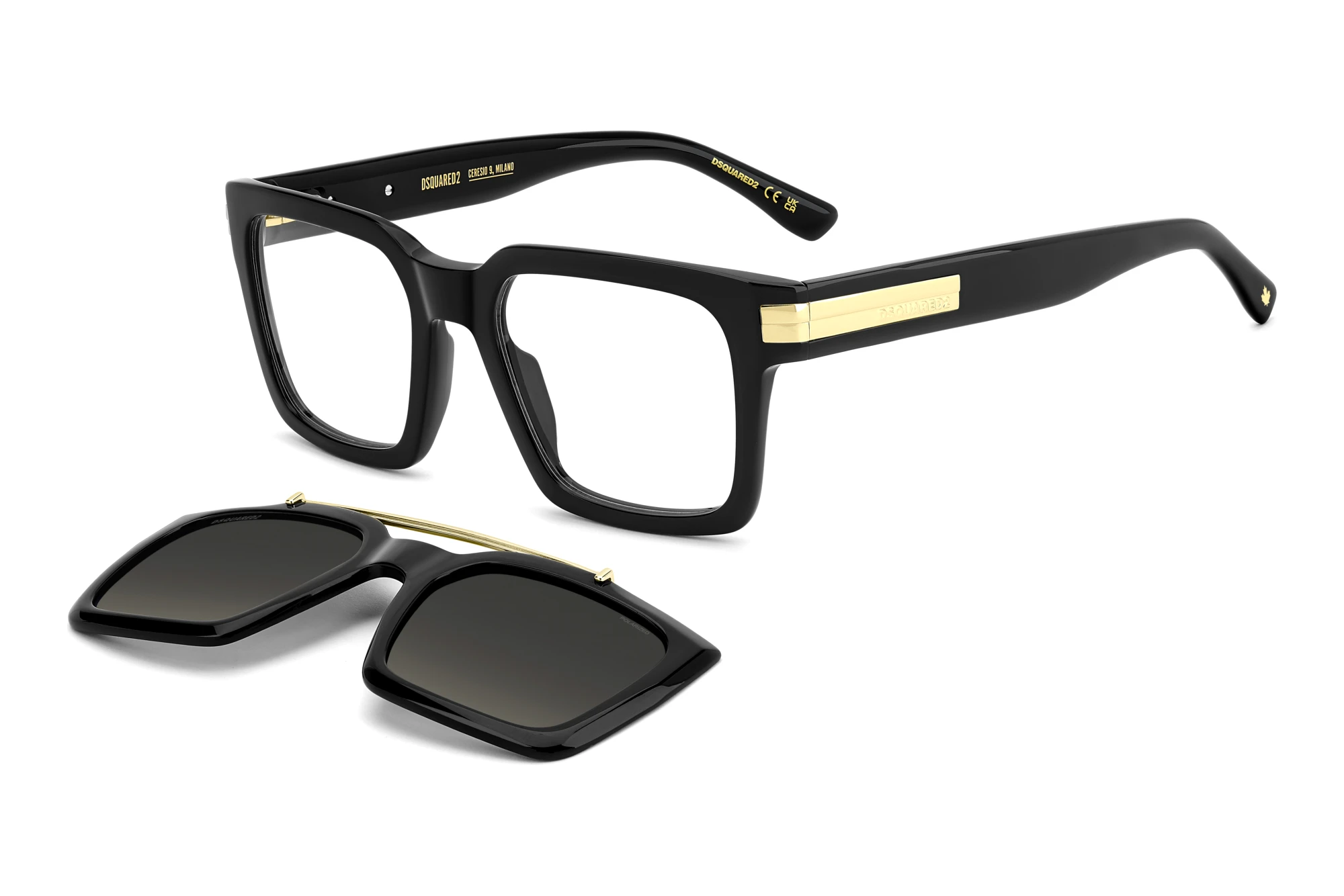 Dsquared2 D2 0220/C 2M2 BLACK GOLD Dsquared2 D2 0220/C 2M2 BLACK GOLD