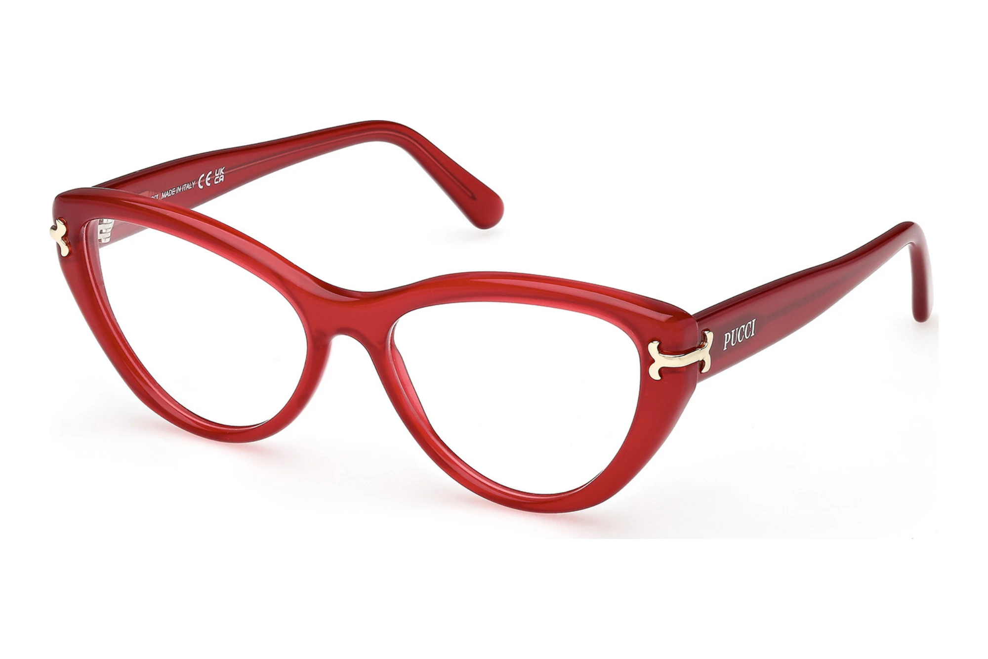 Emilio Pucci EP5256 066 Glänzend Hellrot Emilio Pucci EP5256 066 Glänzend Hellrot