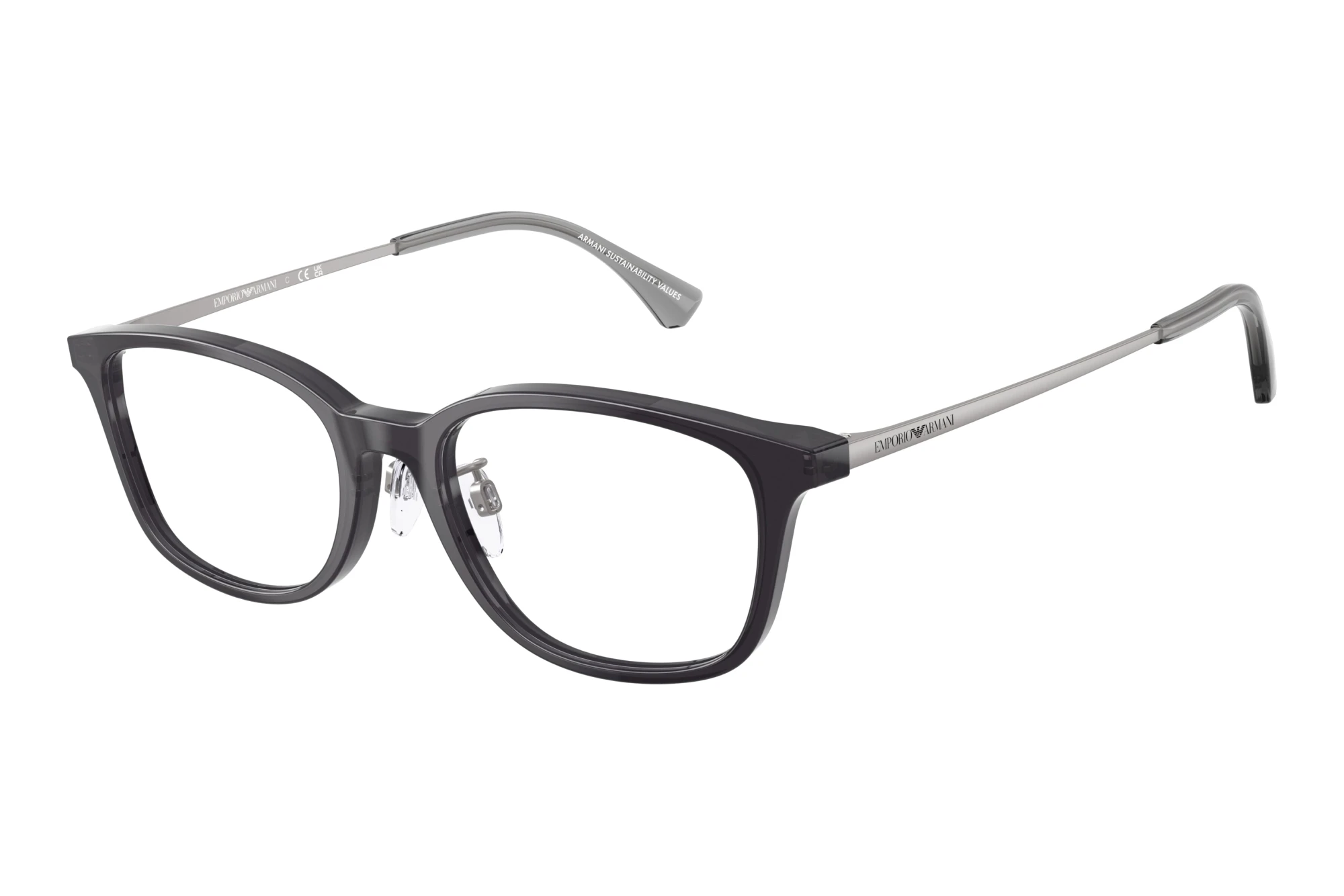 Emporio Armani EA3217D 5029 Shiny Transparent Grey Emporio Armani EA3217D 5029 Shiny Transparent Grey