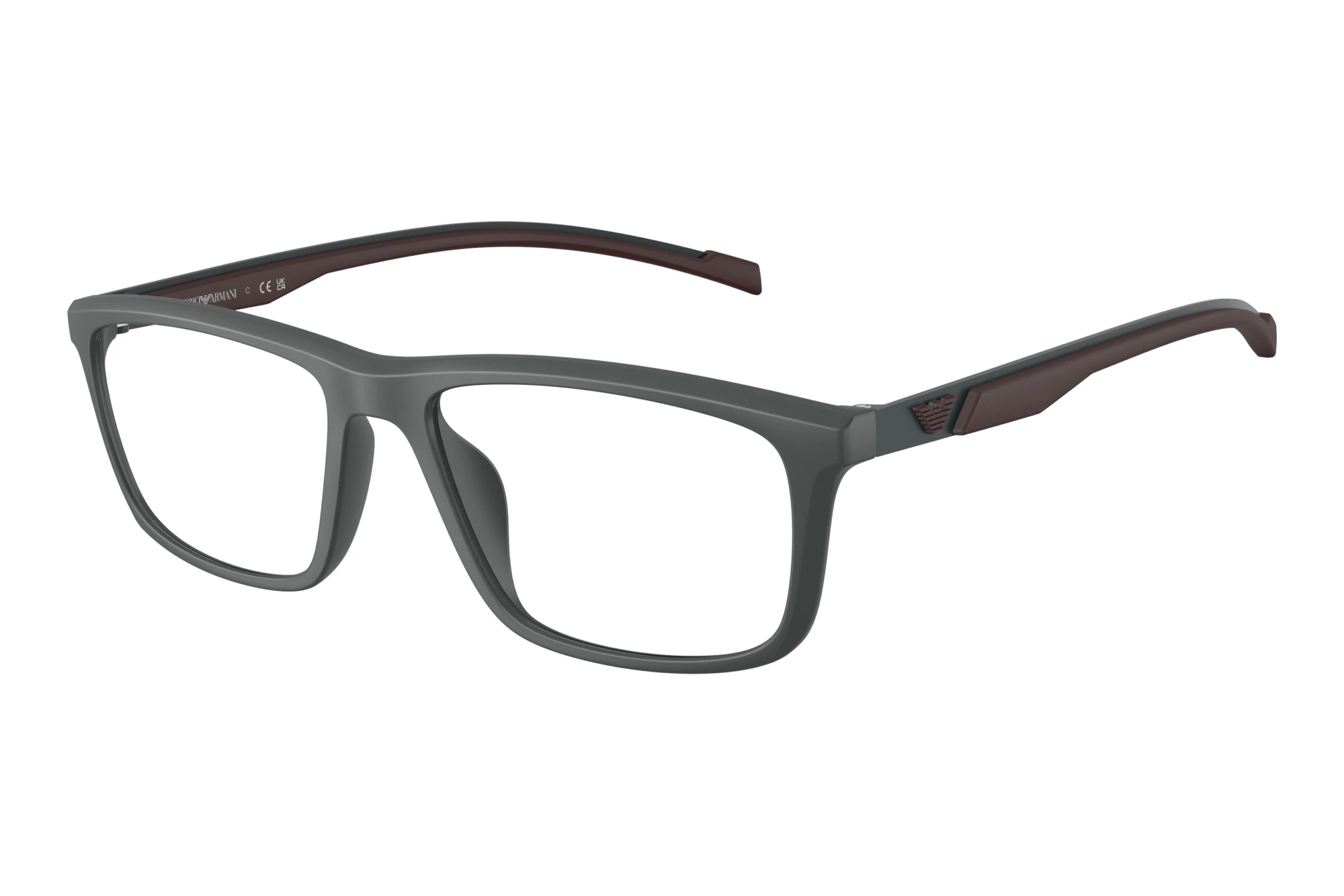 Emporio Armani EA3286U 6205 Matte Grey Emporio Armani EA3286U 6205 Matte Grey