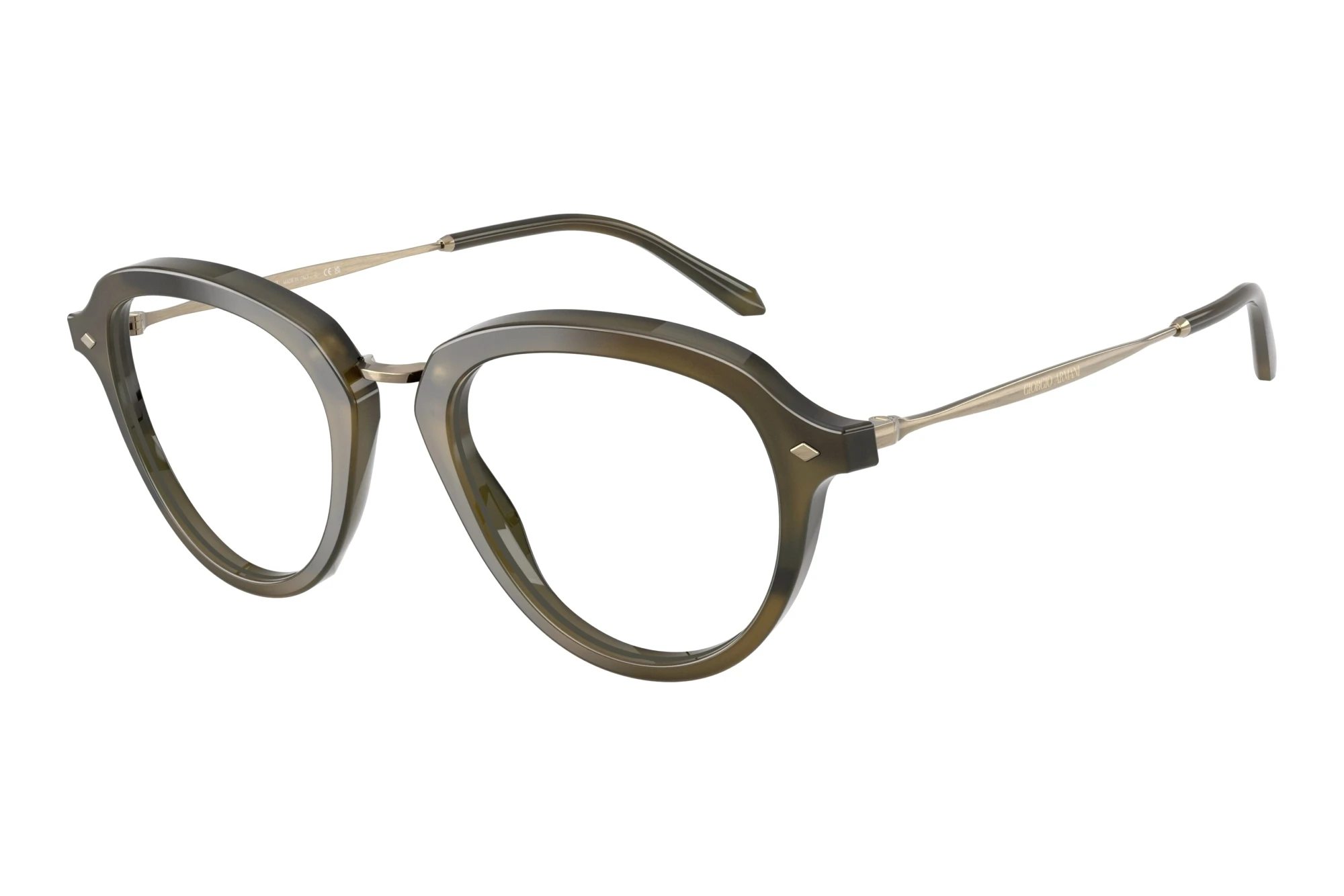 Giorgio Armani AR5174 6468 Striped Green Giorgio Armani AR5174 6468 Striped Green