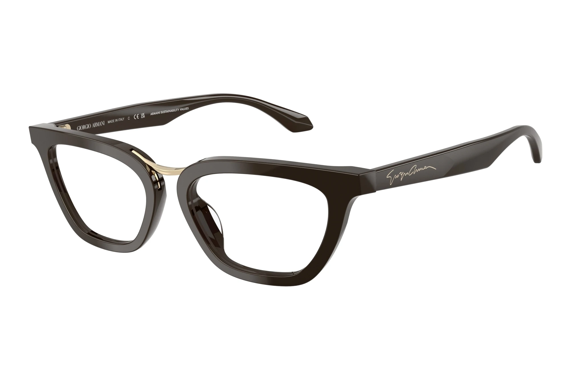 Giorgio Armani AR7290U 6398 Brown Giorgio Armani AR7290U 6398 Brown