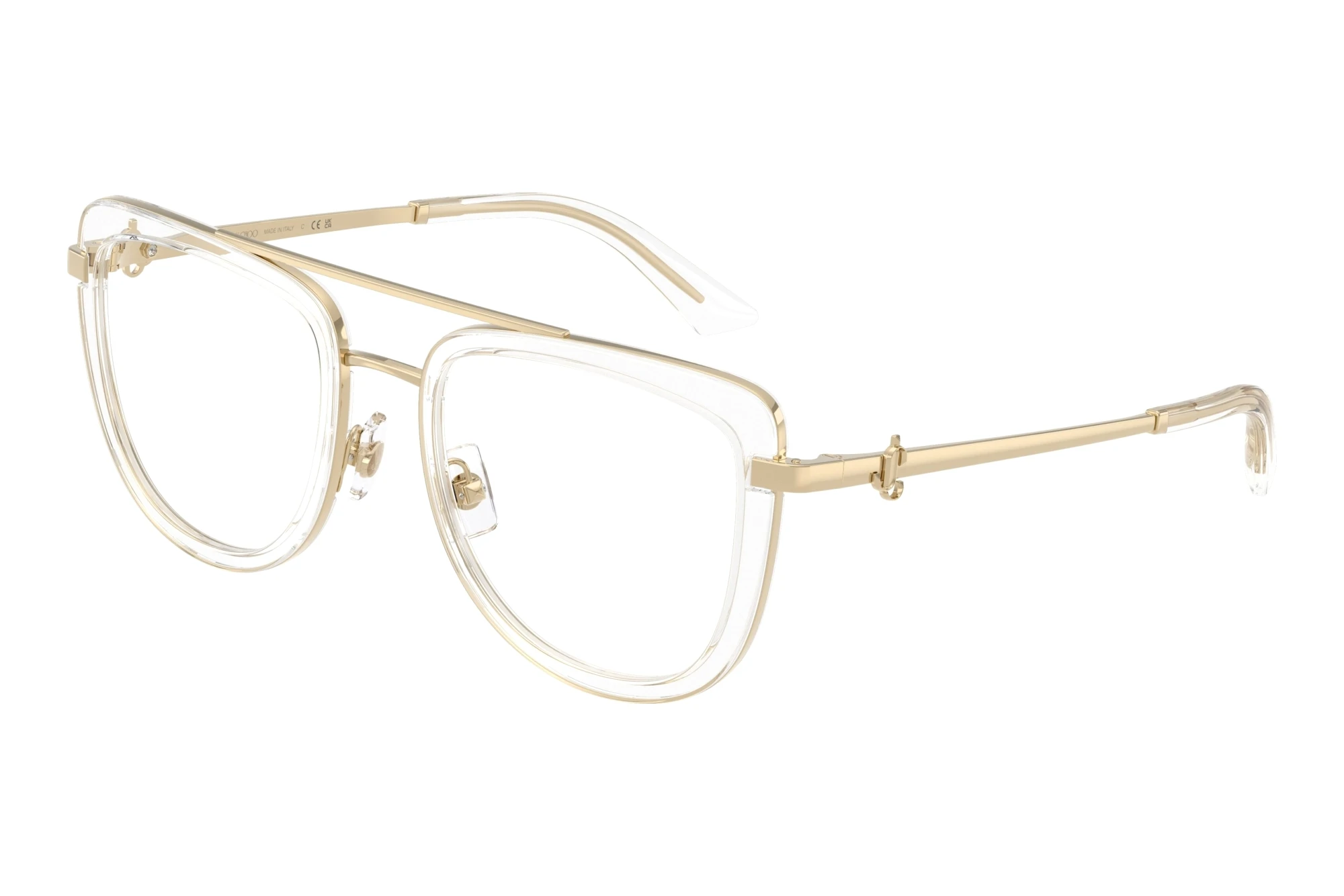 Jimmy Choo JC2024B 3027 Pale Gold/Transparent Crystal Jimmy Choo JC2024B 3027 Pale Gold/Transparent Crystal
