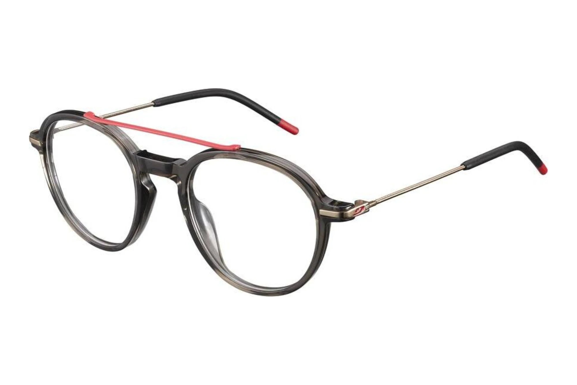 Julbo GLACIER 52 Rauchgrau Durchscheinend / Schwarz / Rot Julbo GLACIER 52 Rauchgrau Durchscheinend / Schwarz / Rot