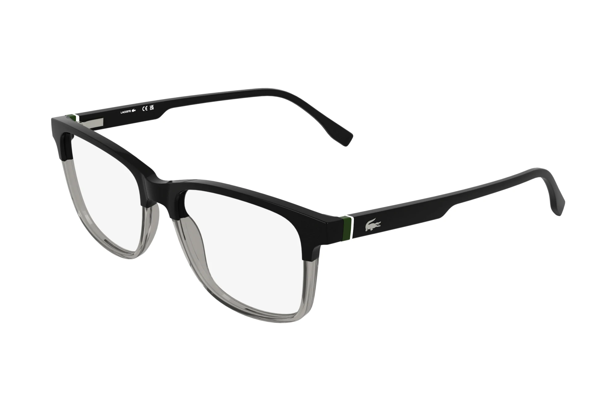 Lacoste L4002 001 BLACK/TRANSPARENT GREY Lacoste L4002 001 BLACK/TRANSPARENT GREY