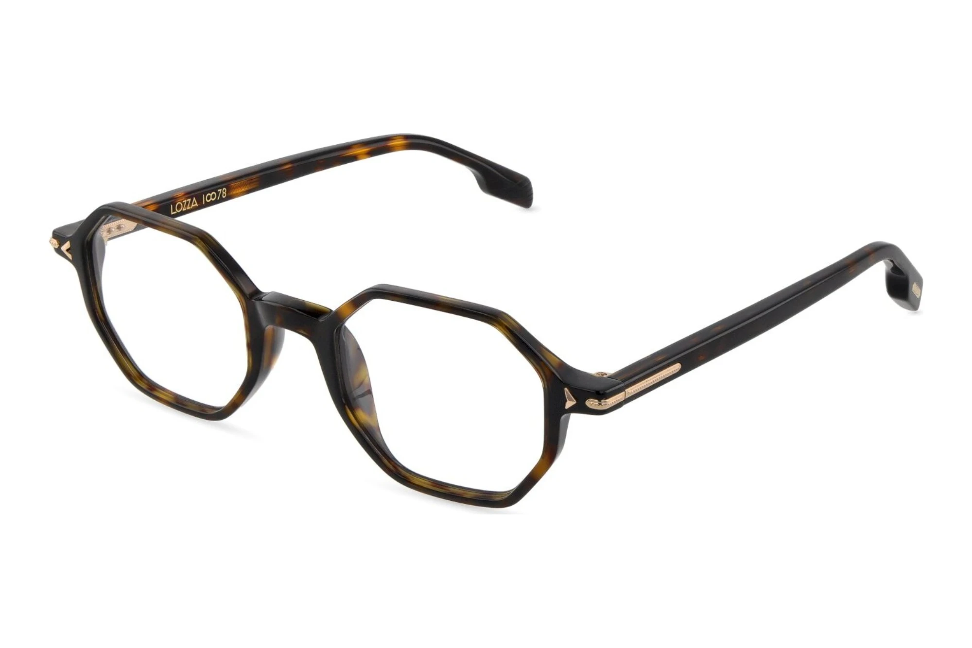 Lozza VL4441M 0722 SHINY DARK HAVANA Lozza VL4441M 0722 SHINY DARK HAVANA
