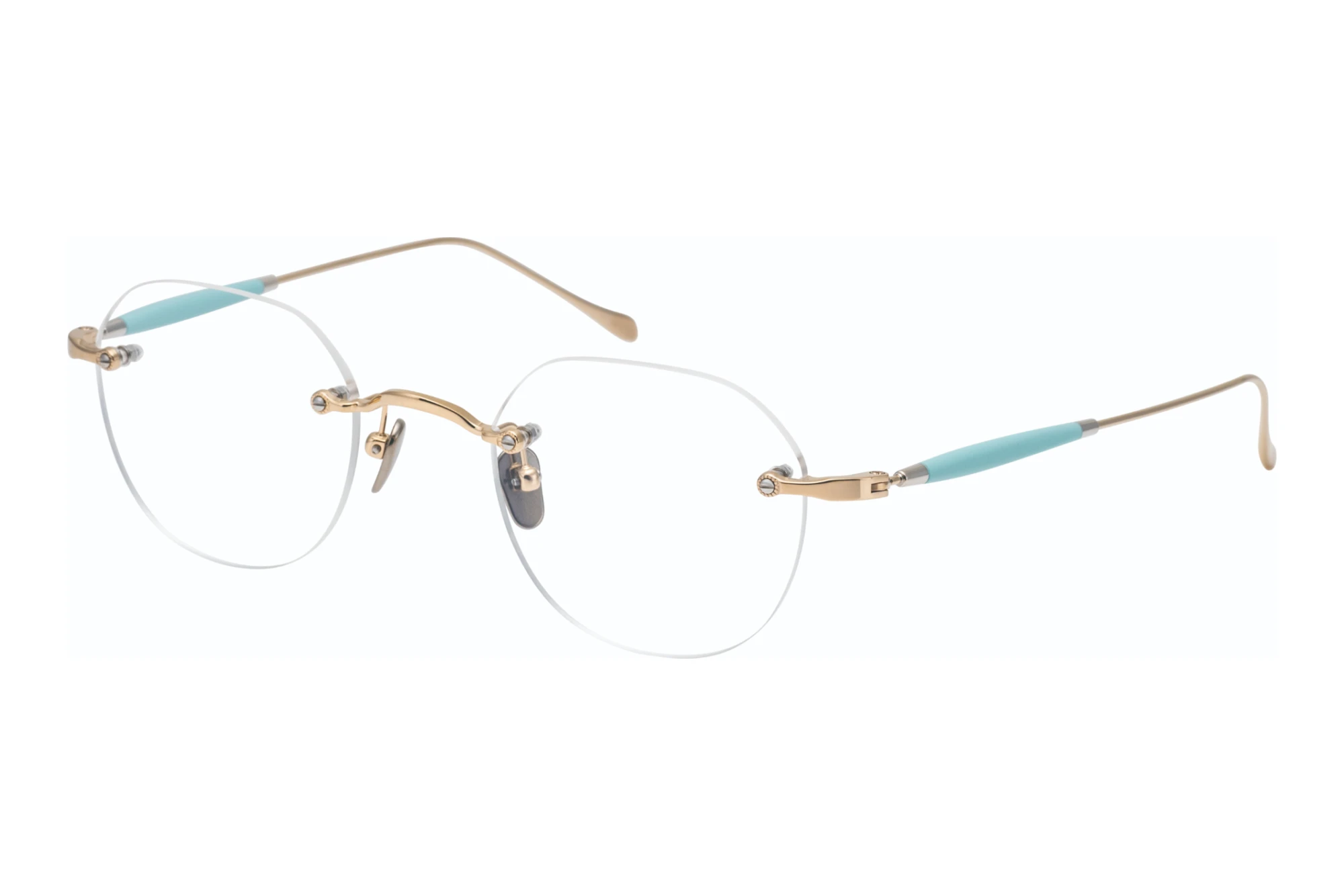MASUNAGA GMS126T 32 GOLD/AQUA MASUNAGA GMS126T 32 GOLD/AQUA