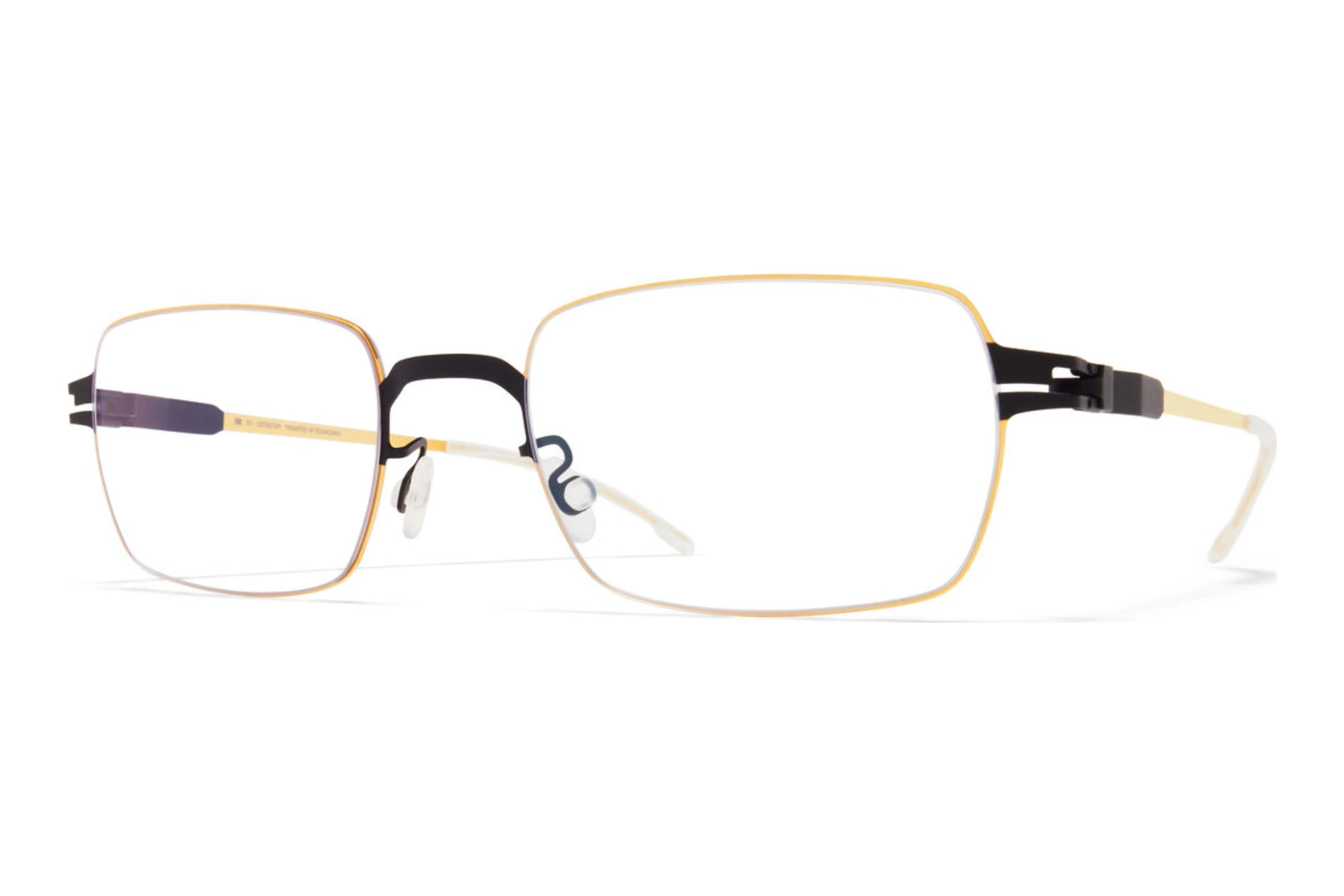 MYKITA ASGER RX 639 Black/Glossy Gold MYKITA ASGER RX 639 Black/Glossy Gold