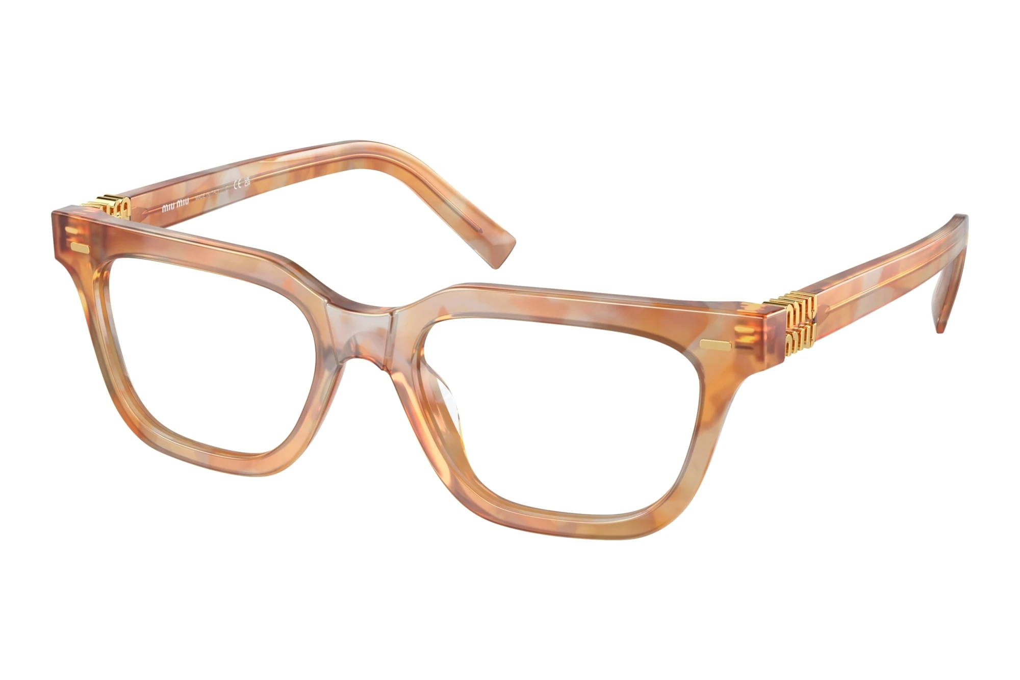 Miu Miu MU 07XV 13U1O1 Cream Havana Miu Miu MU 07XV 13U1O1 Cream Havana