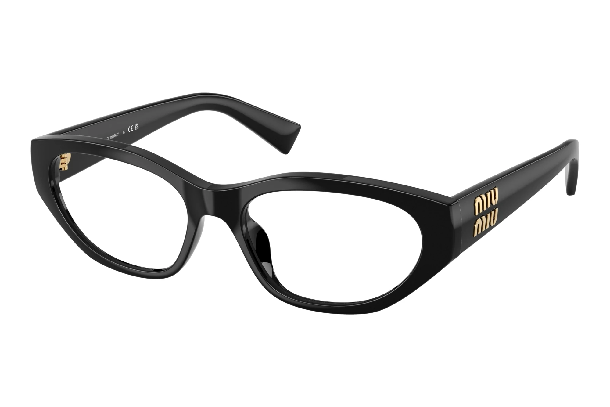 Miu Miu MU 08ZVU 1AB1O1 Black Miu Miu MU 08ZVU 1AB1O1 Black