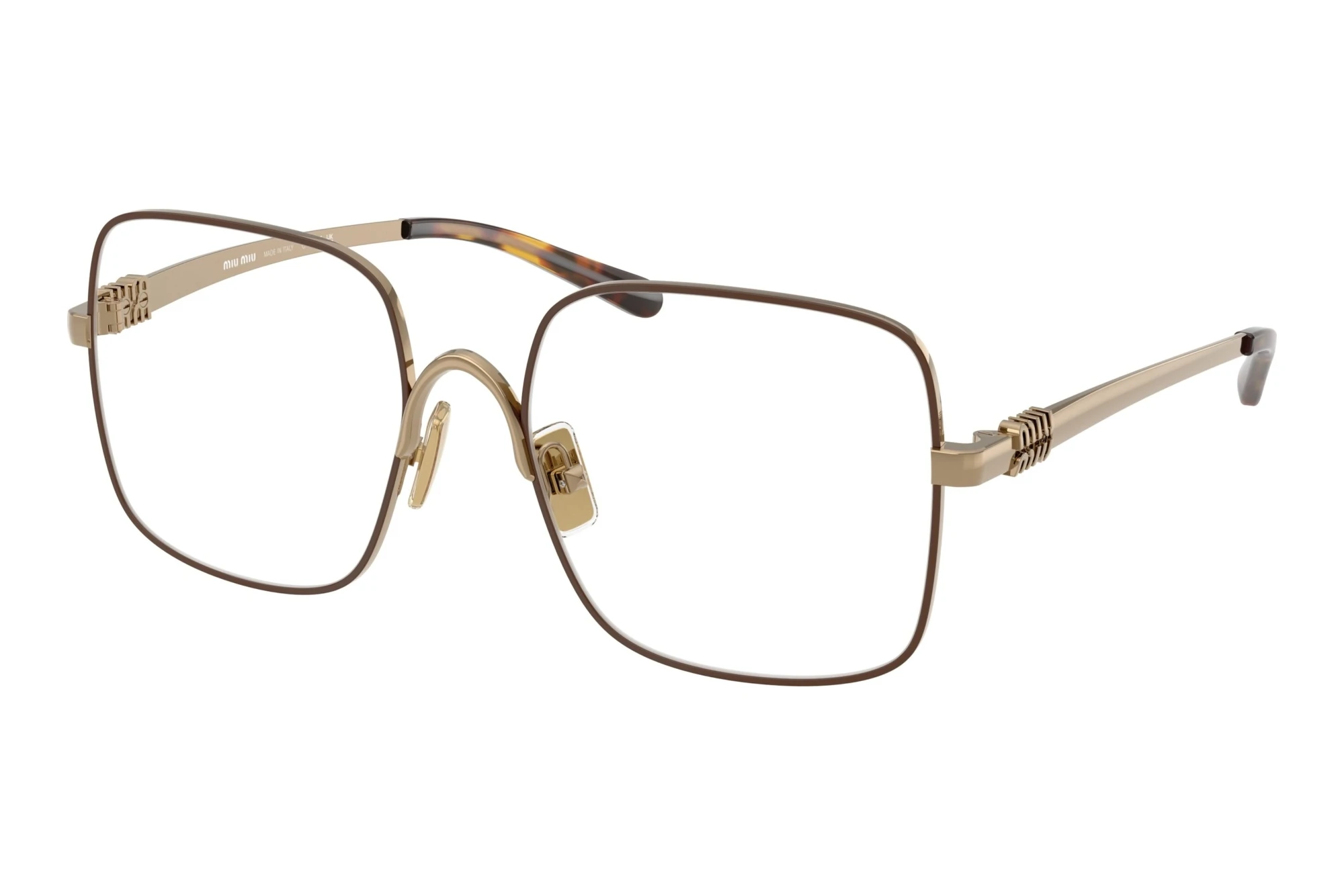 Miu Miu MU 51YV 24H1O1 Chocolate Miu Miu MU 51YV 24H1O1 Chocolate