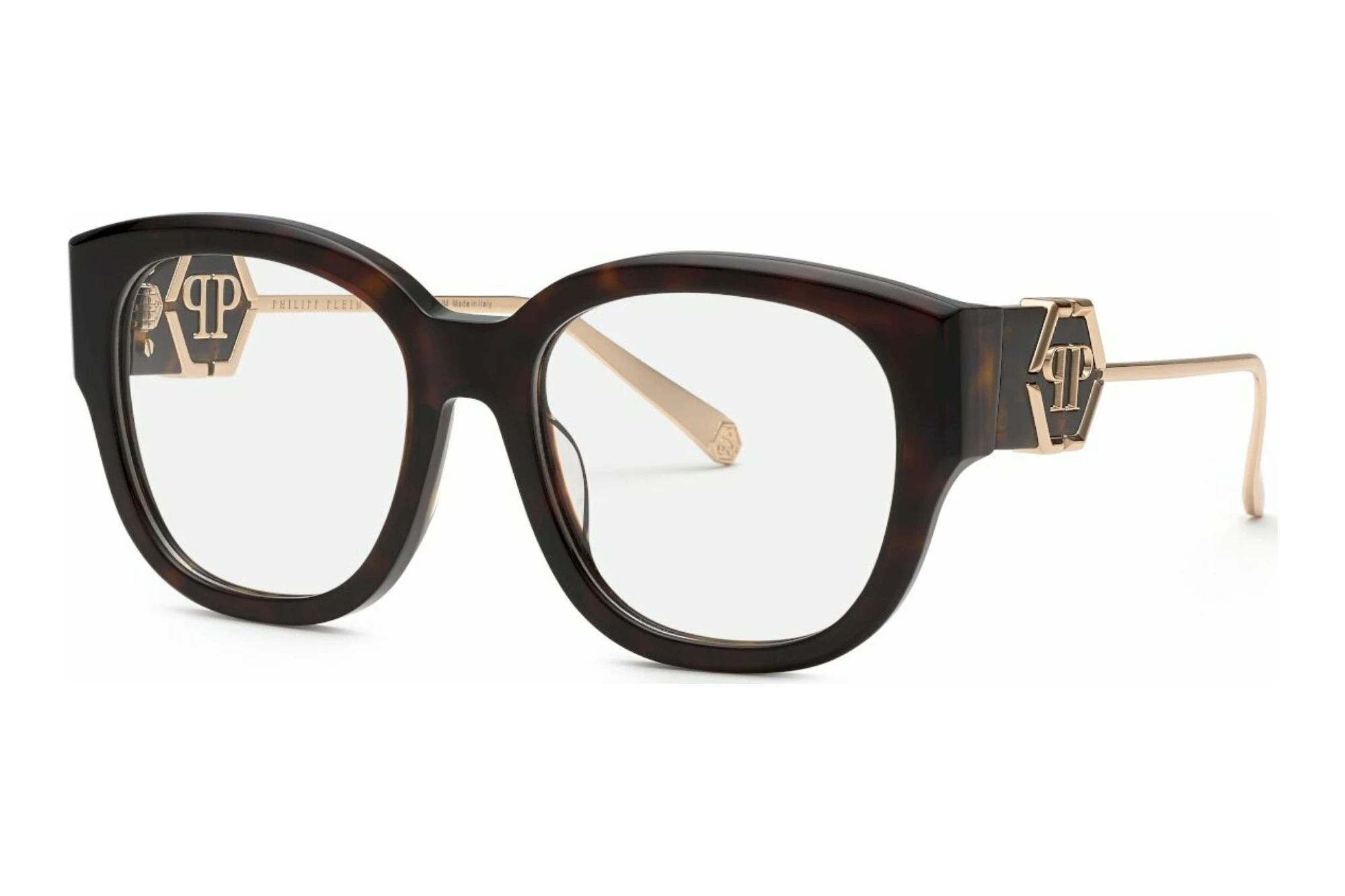Philipp Plein VPP124M 0722 SHINY DARK HAVANA Philipp Plein VPP124M 0722 SHINY DARK HAVANA