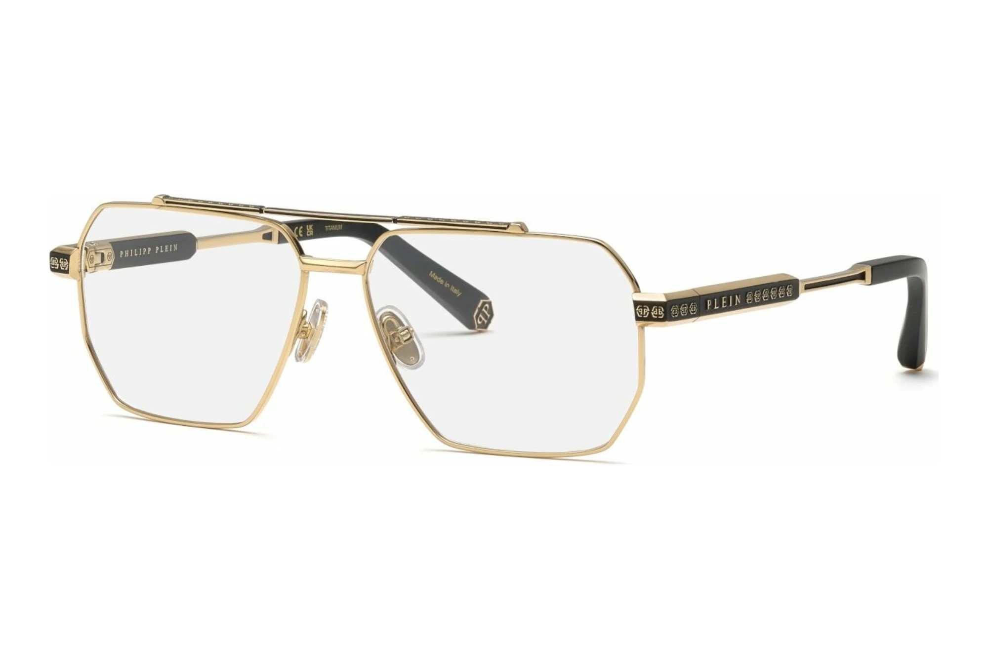 Philipp Plein VPP157M 0302 ROSE GOLD WITH SEMI MATT BLACK PARTS Philipp Plein VPP157M 0302 ROSE GOLD WITH SEMI MATT BLACK PARTS