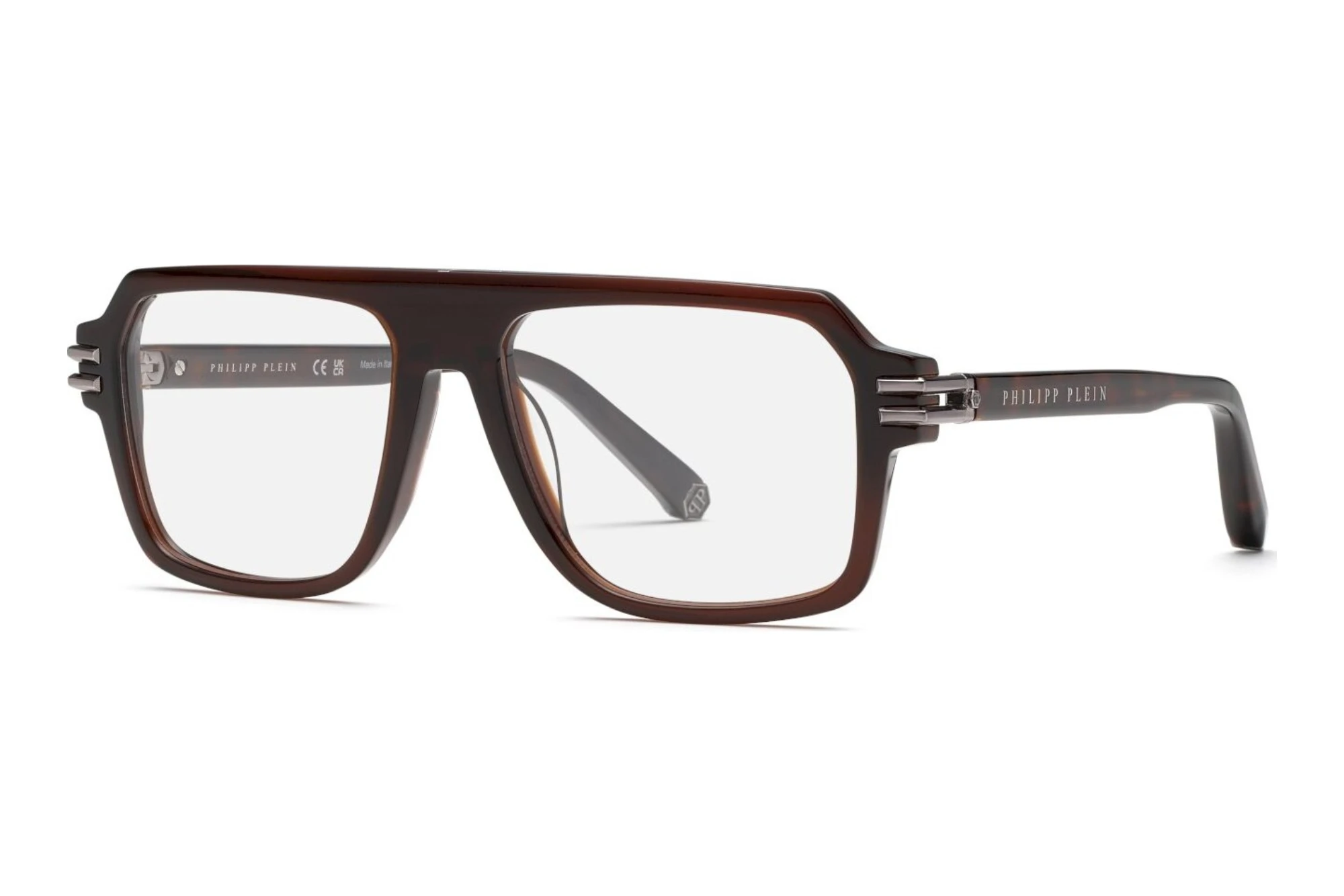 Philipp Plein VPP195M 0AAK SHINY TRANSP.BROWN Philipp Plein VPP195M 0AAK SHINY TRANSP.BROWN