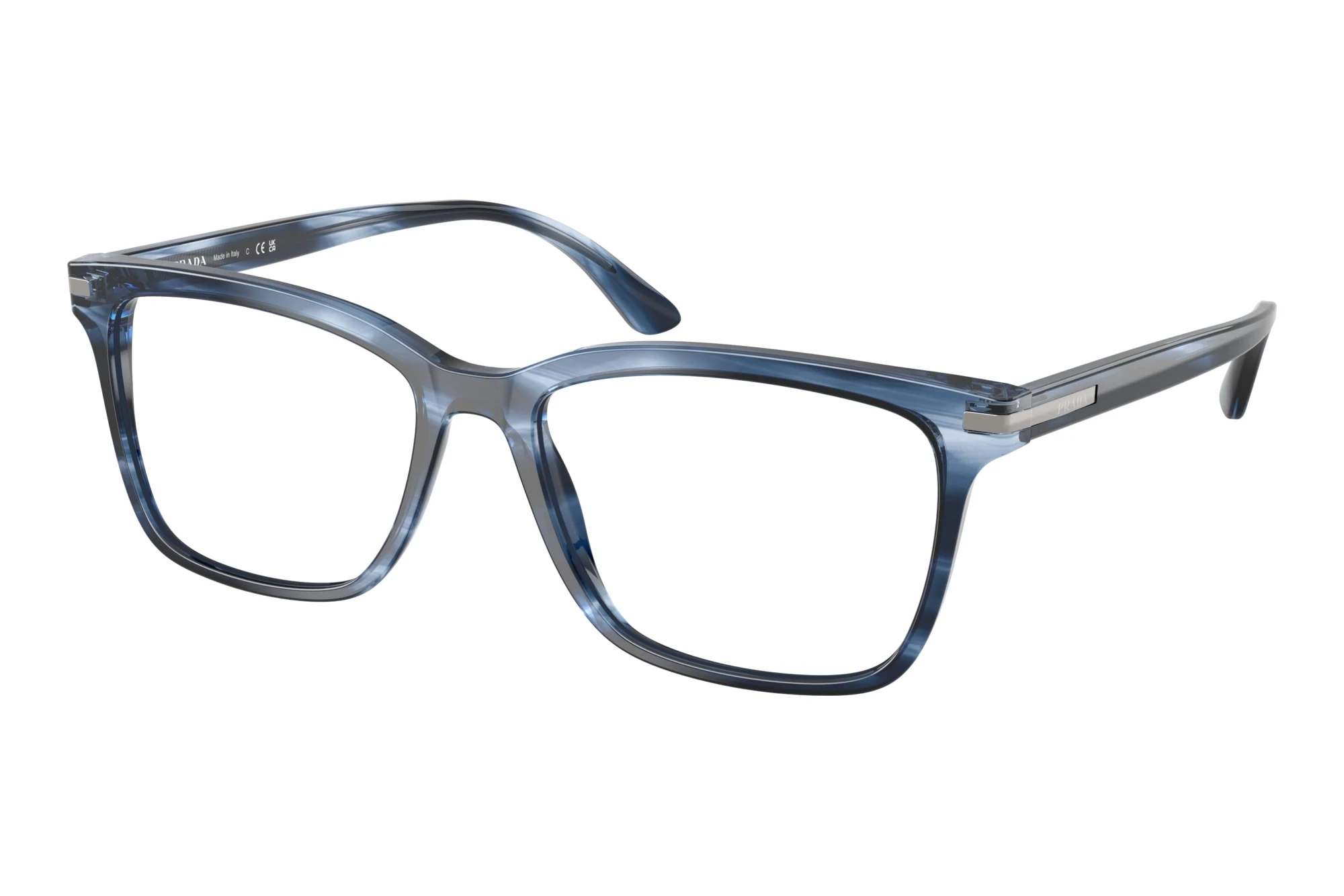 Prada PR 14WV 26F1O1 Blu Striato Prada PR 14WV 26F1O1 Blu Striato