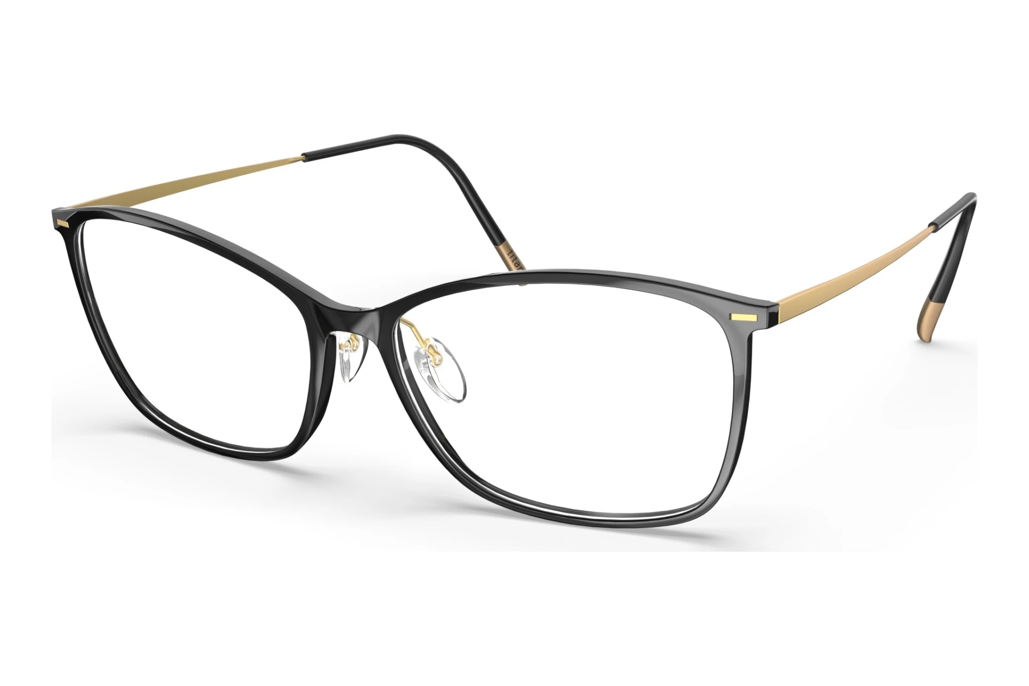 Silhouette 1598 9031 Black Shiny Silhouette 1598 9031 Black Shiny