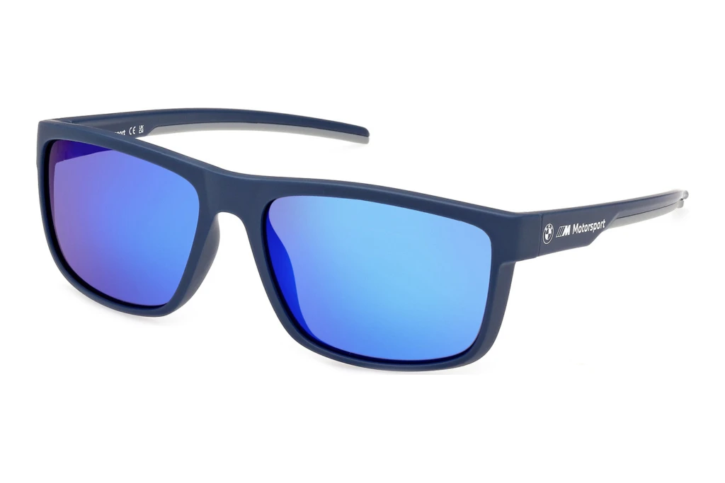 BMW Motorsport BS0037 91X blau verspiegeltMatt Blau BMW Motorsport BS0037 91X blau verspiegeltMatt Blau
