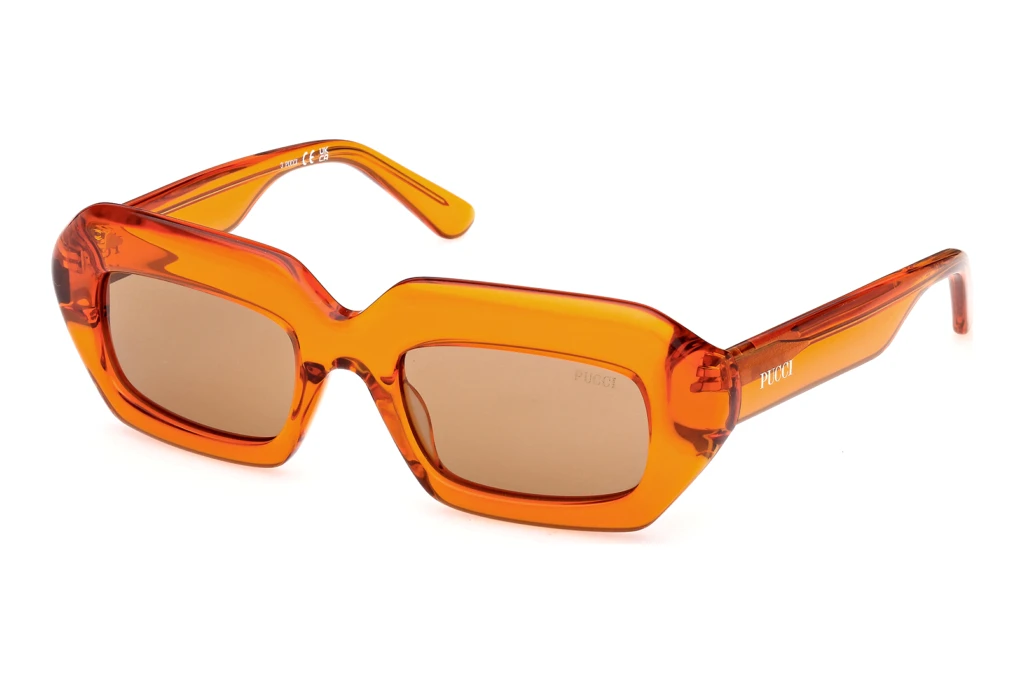 Emilio Pucci   EP0245 42E braunOrange /Einfarbig Emilio Pucci   EP0245 42E braunOrange /Einfarbig