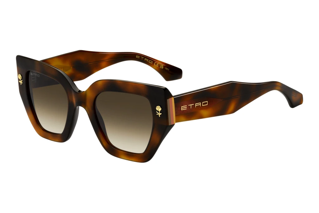 Etro ETRO 0010/S 05L/HA BROWN SHADEDHAVANA 2 Etro ETRO 0010/S 05L/HA BROWN SHADEDHAVANA 2