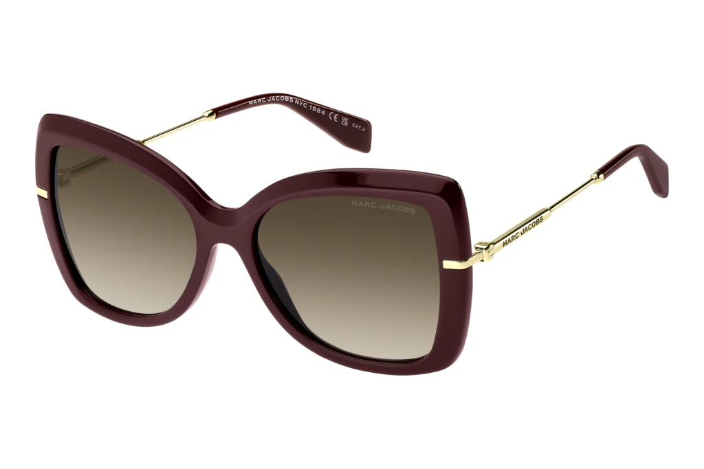 Marc Jacobs MARC 881/S LHF/HA BROWN SHADEDBURGUNDY 2 Marc Jacobs MARC 881/S LHF/HA BROWN SHADEDBURGUNDY 2