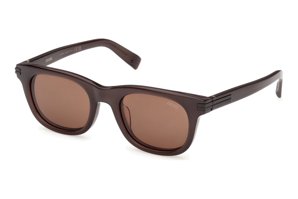 Zegna   EZ0281 48E braunGlänzend Dunkelbraun Zegna   EZ0281 48E braunGlänzend Dunkelbraun