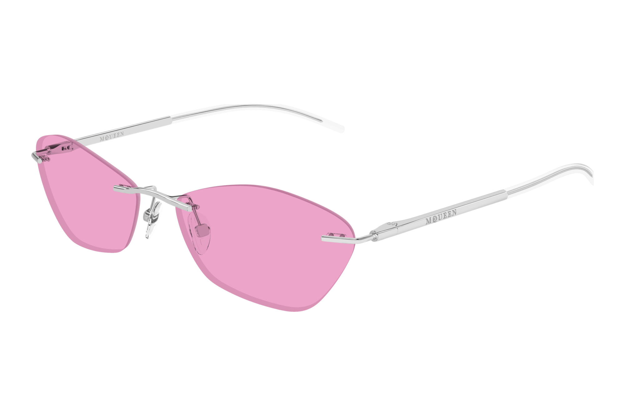 Alexander McQueen AM0525S 004 SILVER Alexander McQueen AM0525S 004 SILVER