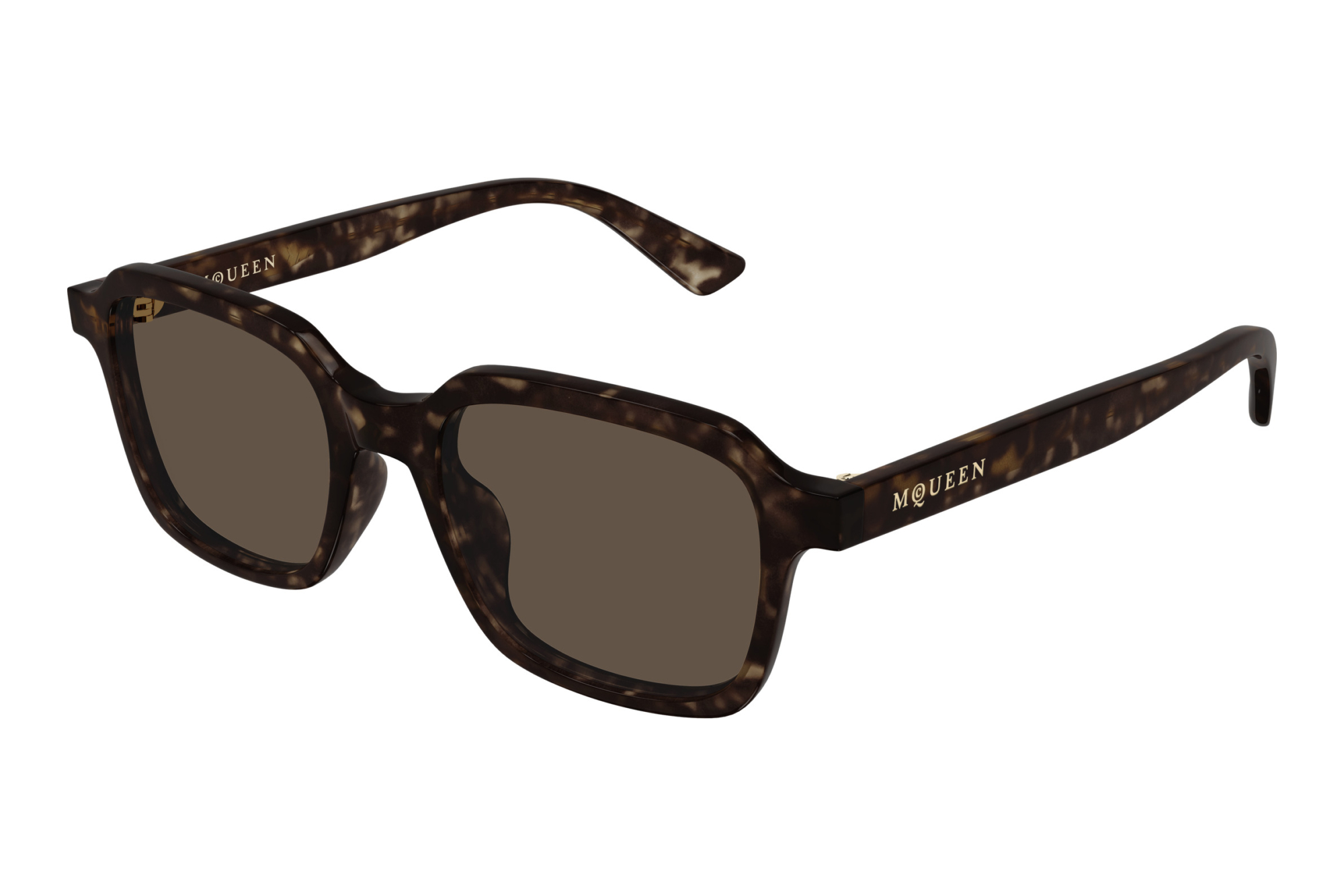 Alexander McQueen AM0571S 002 HAVANA Alexander McQueen AM0571S 002 HAVANA