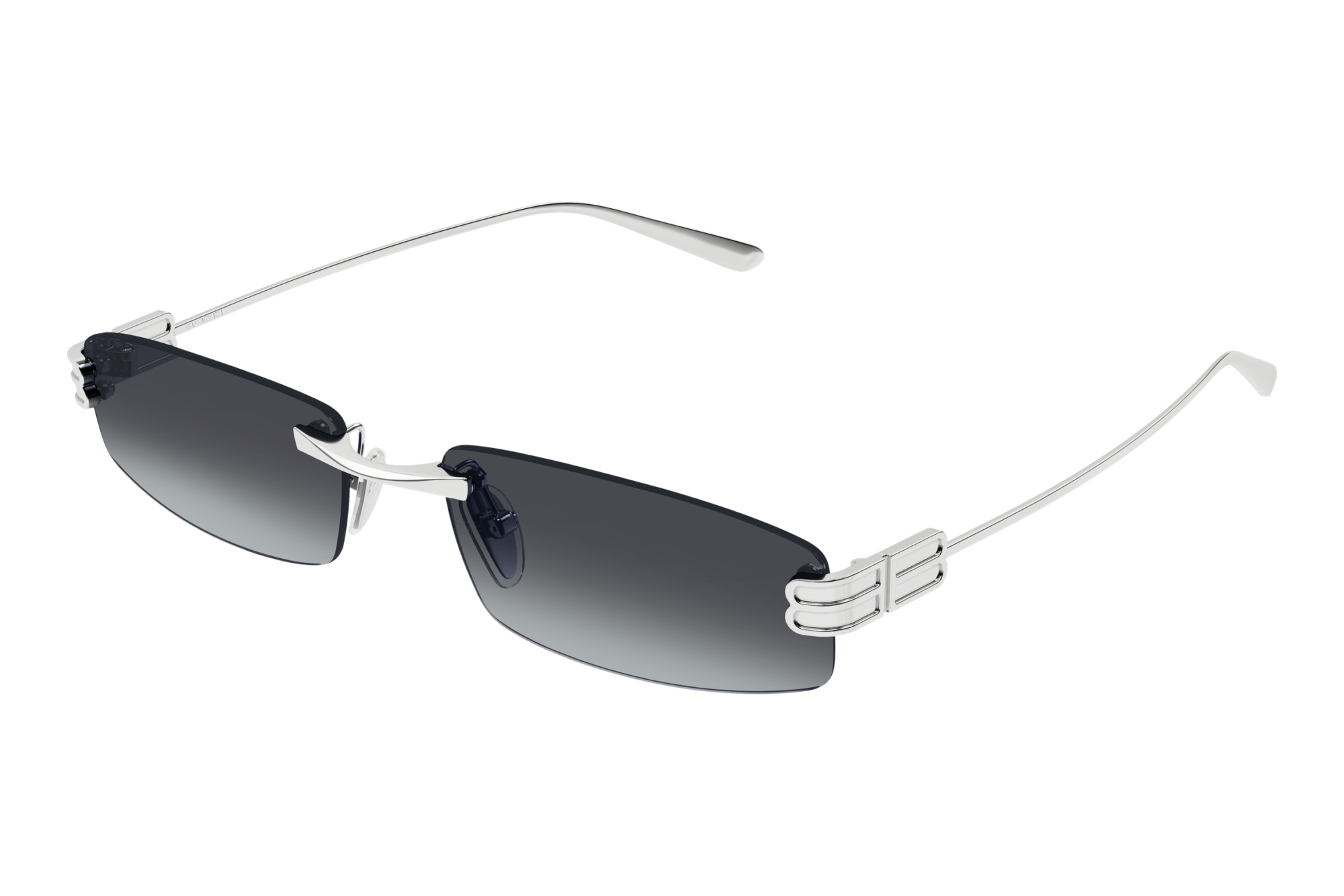 Balenciaga BB0488S 002 SILVER Balenciaga BB0488S 002 SILVER