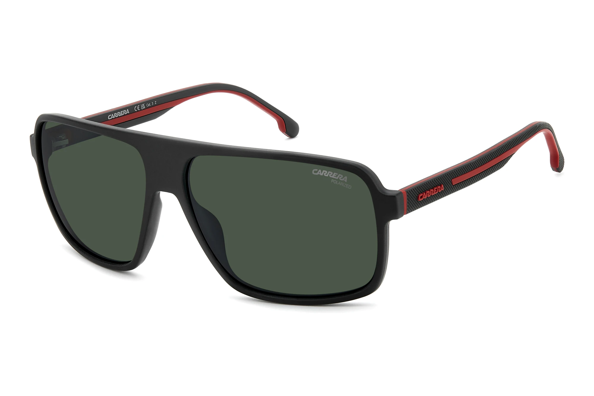 Carrera C SPORT 19/S BLX/UC GREEN POLARIZEDMATTE BLACK RED Carrera C SPORT 19/S BLX/UC GREEN POLARIZEDMATTE BLACK RED