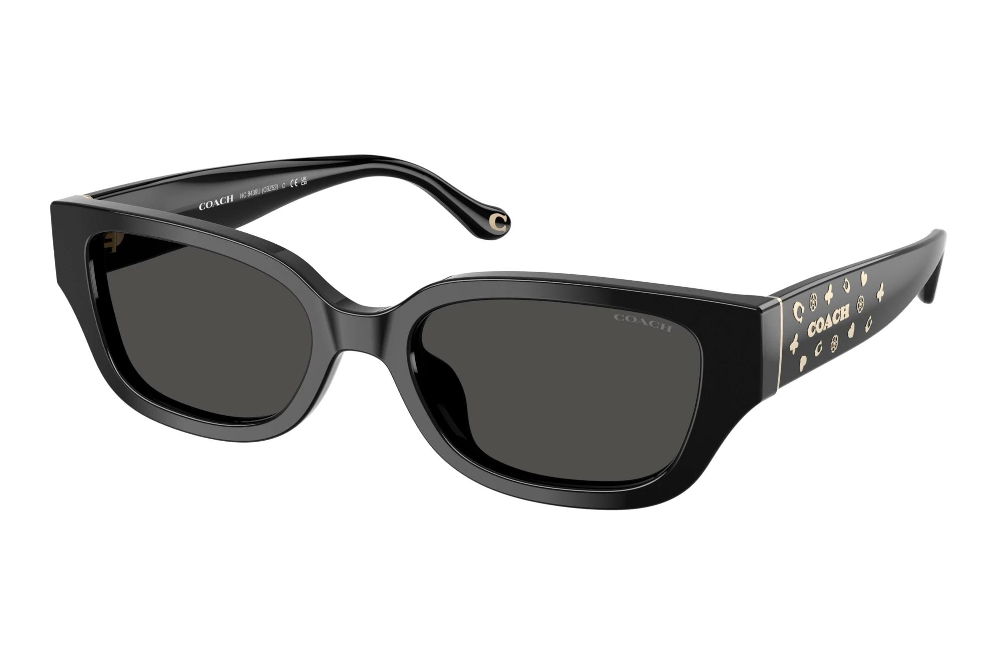 Coach HC8439U 500287 Grey SolidBlack Coach HC8439U 500287 Grey SolidBlack