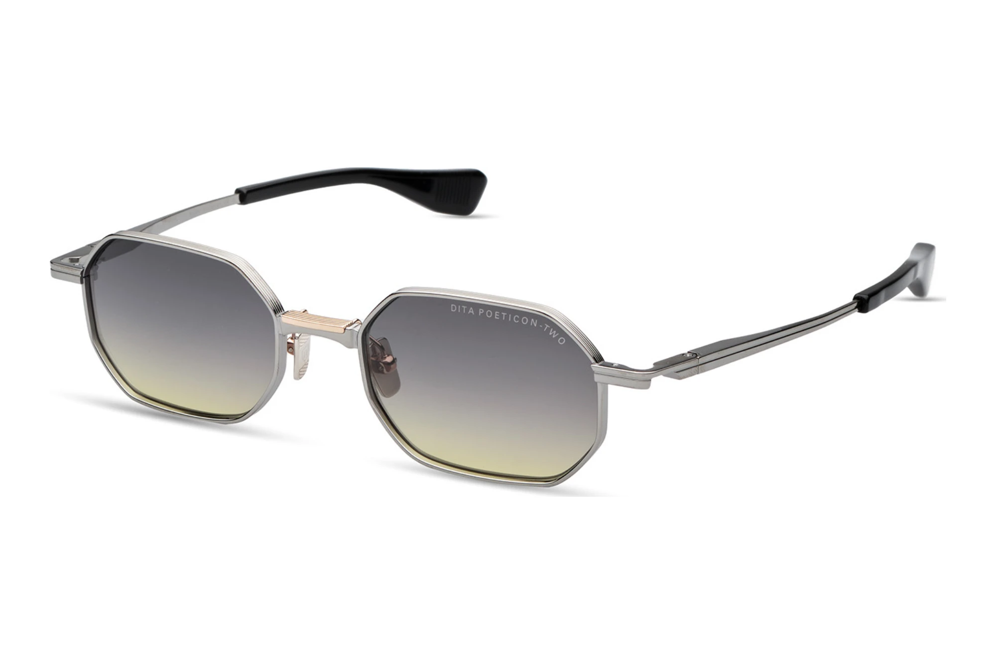 DITA DTS-179 01A GREY TO YELLOW GRADIENTBLACK PALLADIUM - WHITE GOLD DITA DTS-179 01A GREY TO YELLOW GRADIENTBLACK PALLADIUM - WHITE GOLD