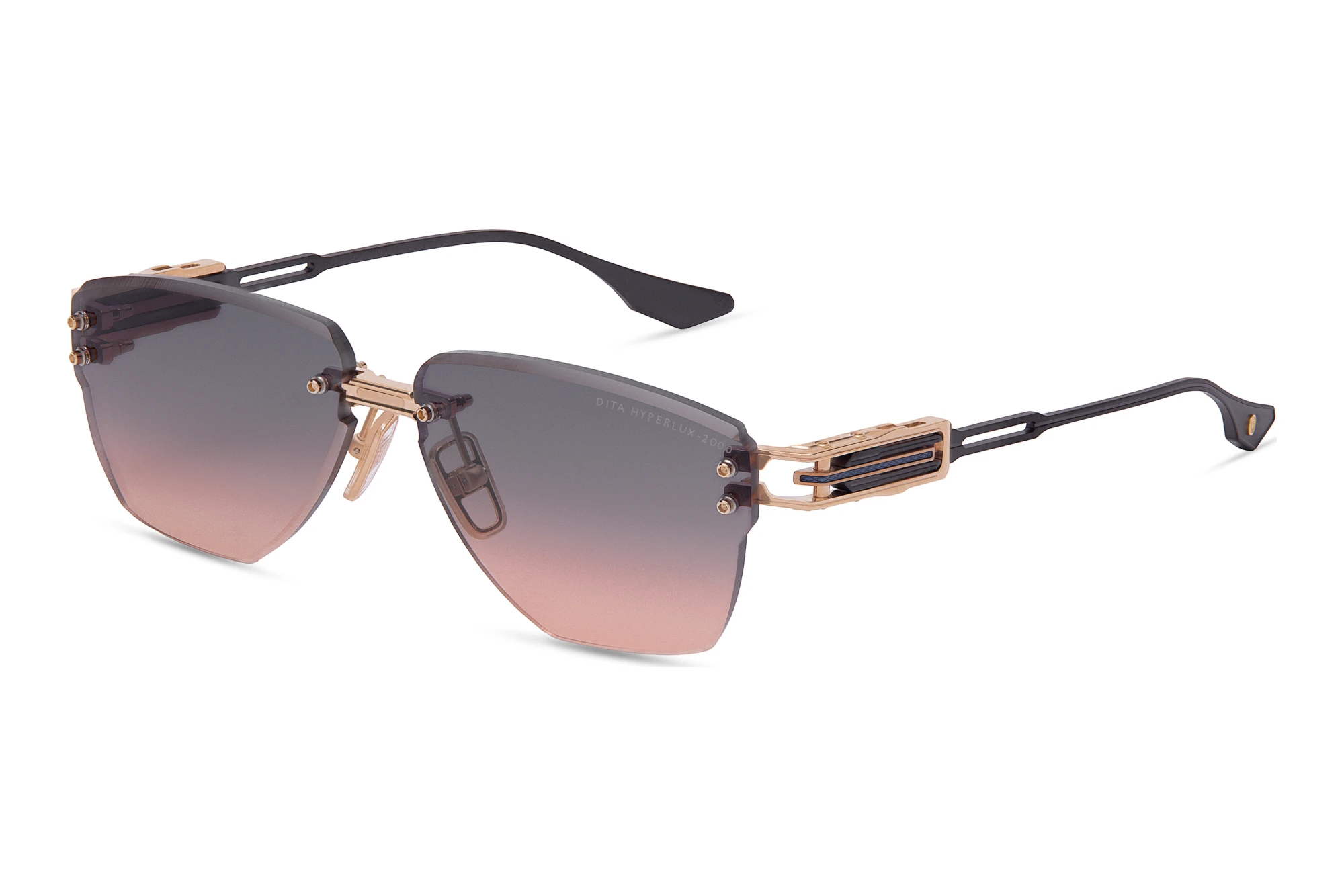 DITA DTS-197 03A GREY TO PEACH GRADIENTROSE GOLD - BLUE - BLACK IRON DITA DTS-197 03A GREY TO PEACH GRADIENTROSE GOLD - BLUE - BLACK IRON