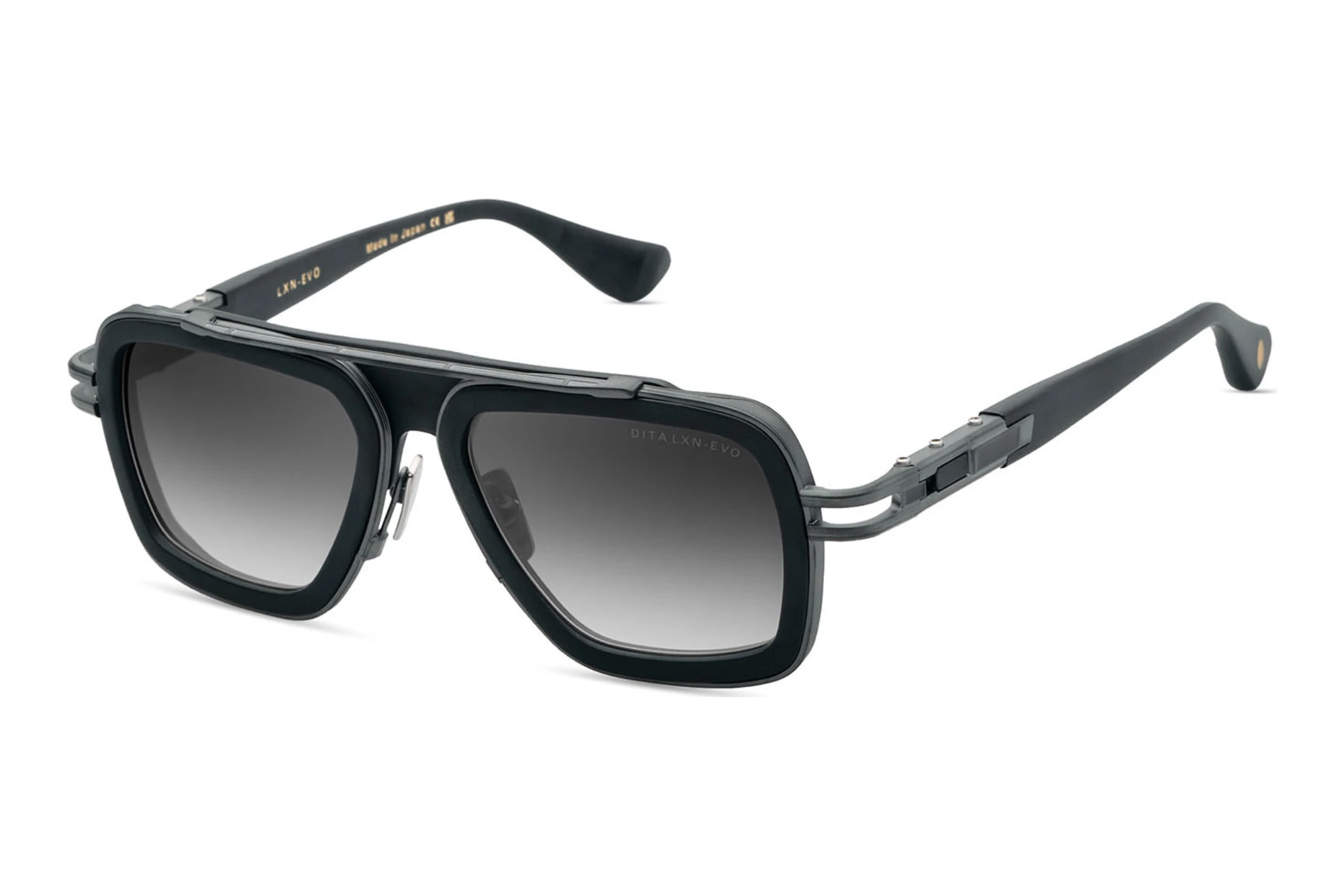 DITA DTS-403 05A DARK GREY TO CLEAR GRADIENTMATTE BLACK - BLACK IRON DITA DTS-403 05A DARK GREY TO CLEAR GRADIENTMATTE BLACK - BLACK IRON