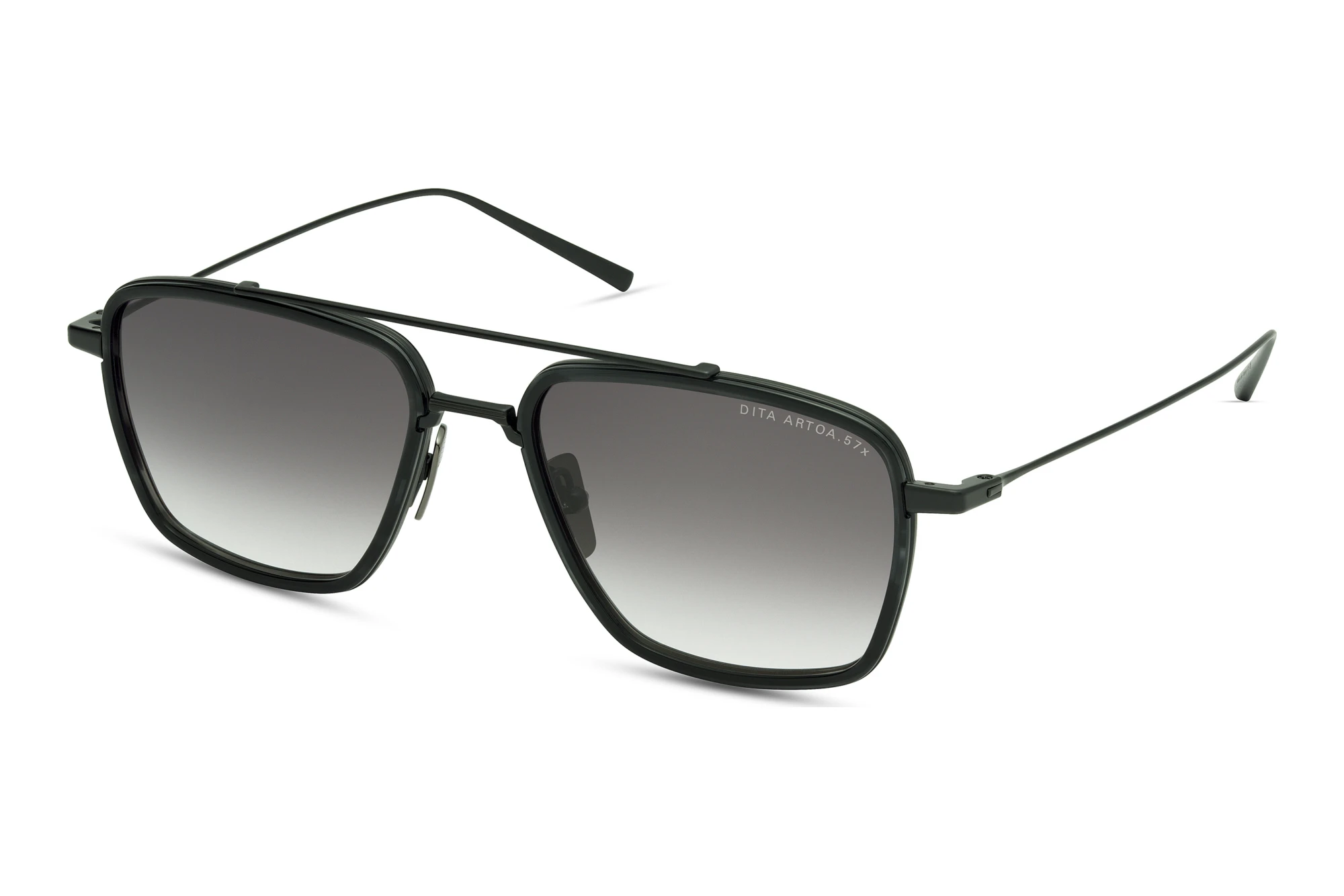 DITA DTS-476 03A DARK GREY TO CLEAR GRADIENTMATTE BLACK - INK SWIRL DITA DTS-476 03A DARK GREY TO CLEAR GRADIENTMATTE BLACK - INK SWIRL