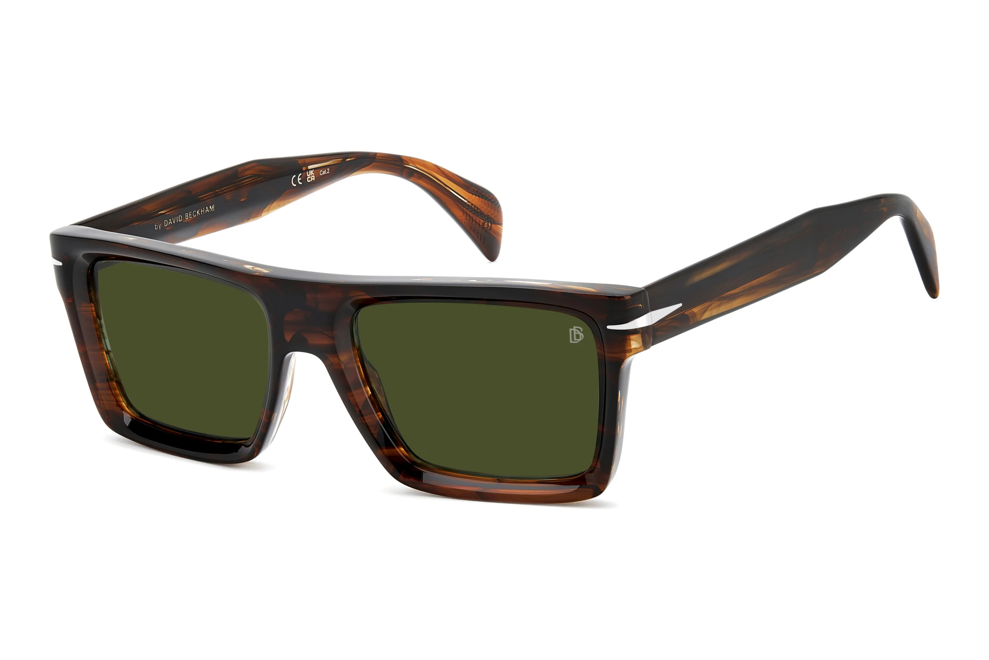 David Beckham DB 7148/S EX4/QT GREENBROWN HORN David Beckham DB 7148/S EX4/QT GREENBROWN HORN