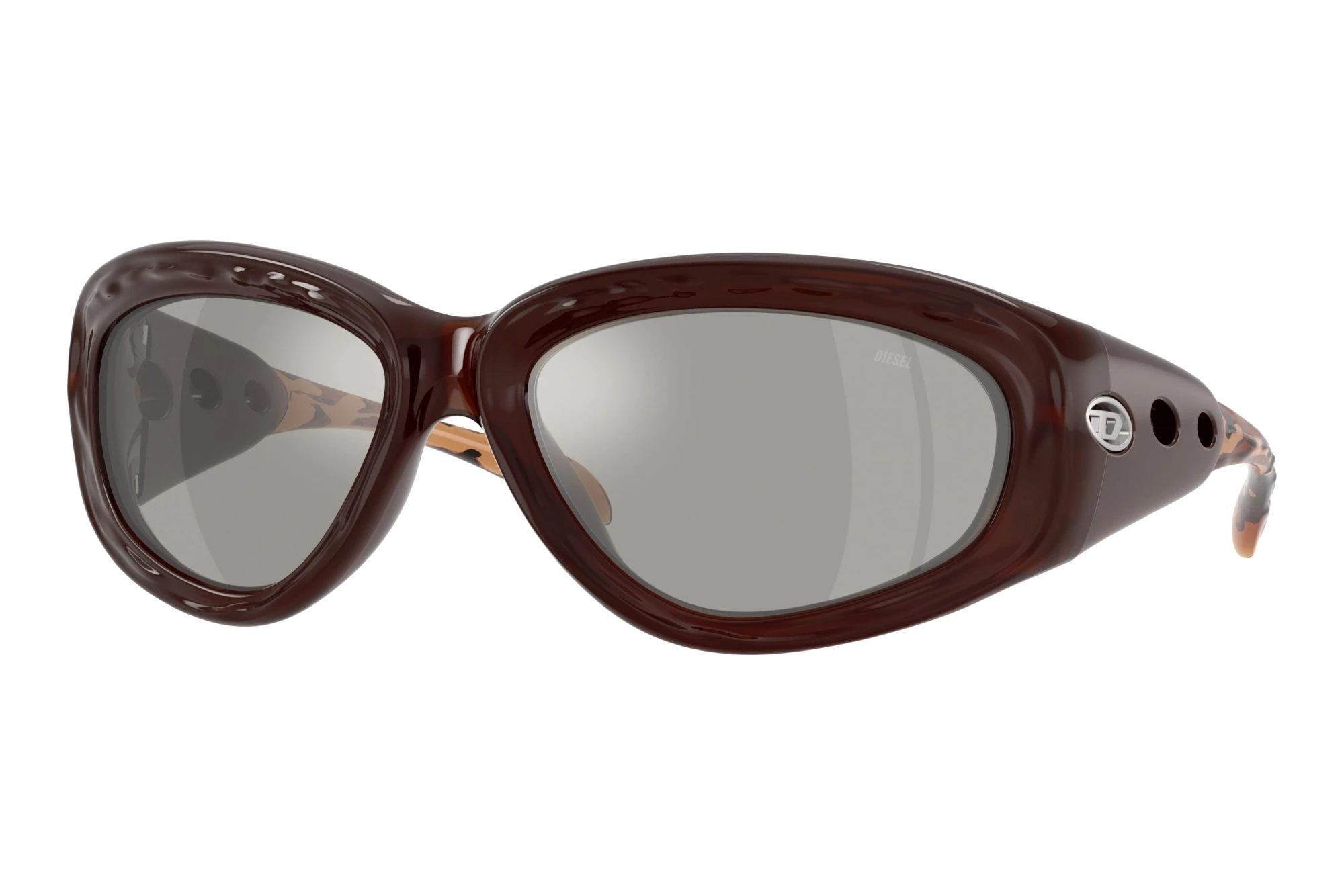 Diesel DL3015U 20536G Light Grey Mirror SilverDark Orange Diesel DL3015U 20536G Light Grey Mirror SilverDark Orange