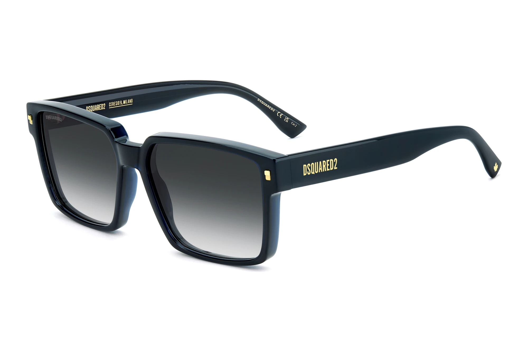 Dsquared2 D2 0202/G/S PJP/9O DARK GREY SHADEDBLUE Dsquared2 D2 0202/G/S PJP/9O DARK GREY SHADEDBLUE