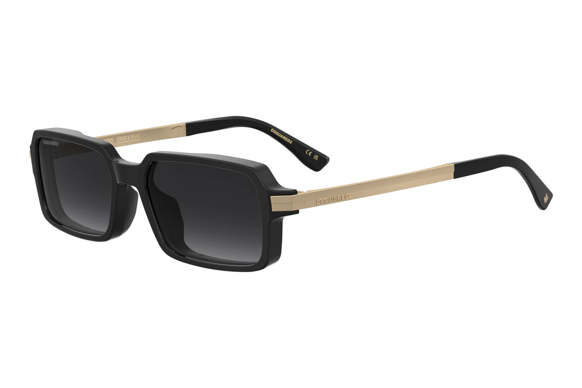 Dsquared2 D2 0214/G/S 807/9O GREY SHADEDBLACK Dsquared2 D2 0214/G/S 807/9O GREY SHADEDBLACK