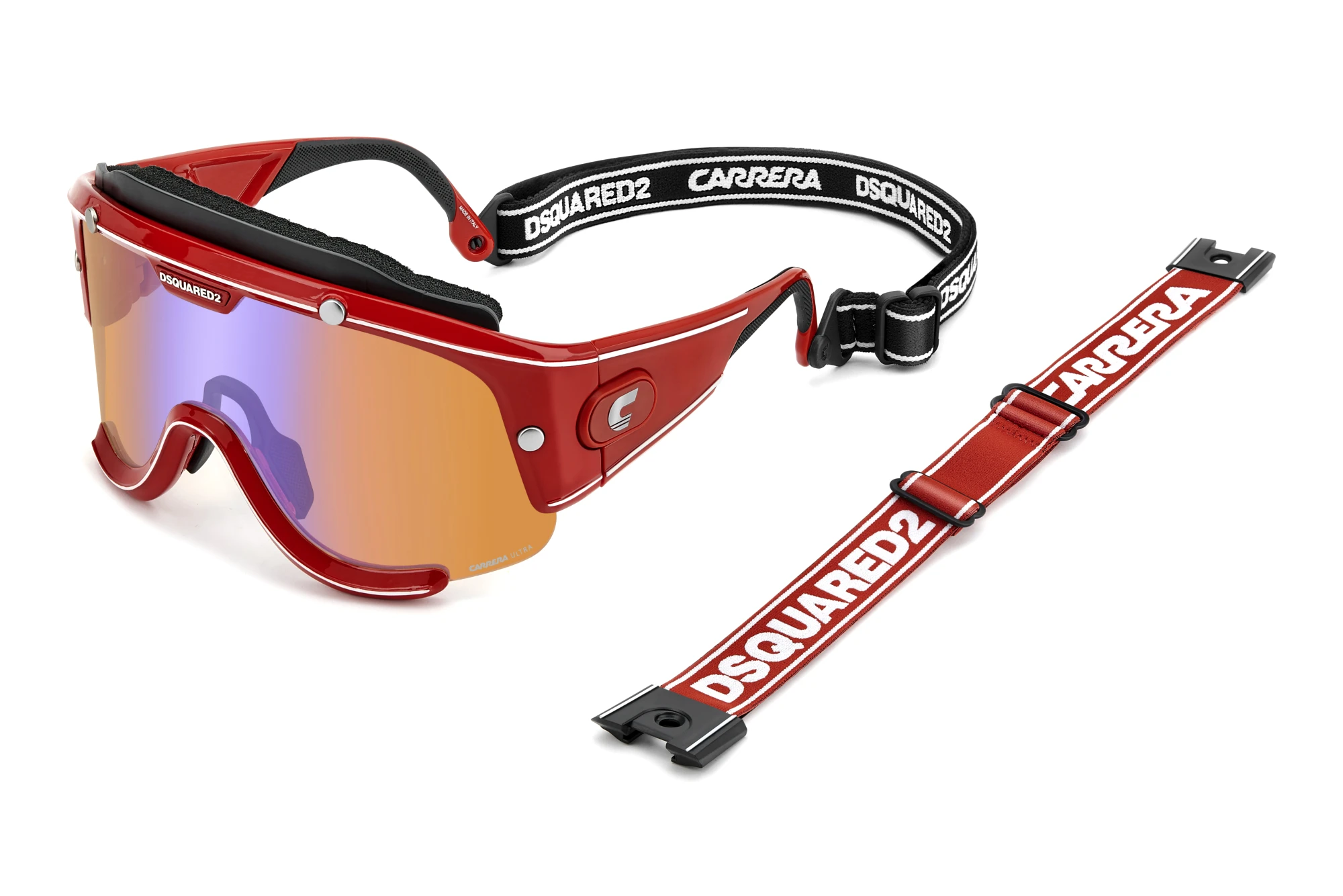 Dsquared2 D2SPEED C9A/FS YELLOW SILVER MIRRORRED Dsquared2 D2SPEED C9A/FS YELLOW SILVER MIRRORRED