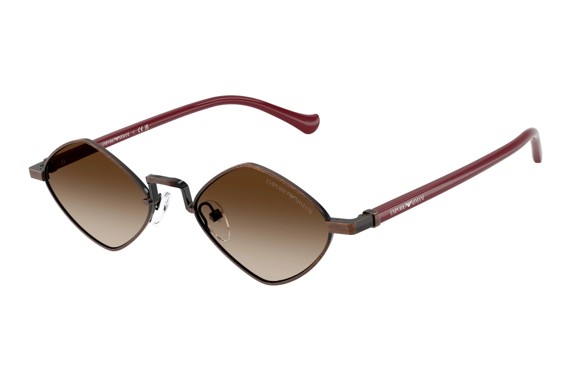 Emporio Armani EA2182 345513 Brown GradientShiny Anticate Bordeaux Emporio Armani EA2182 345513 Brown GradientShiny Anticate Bordeaux