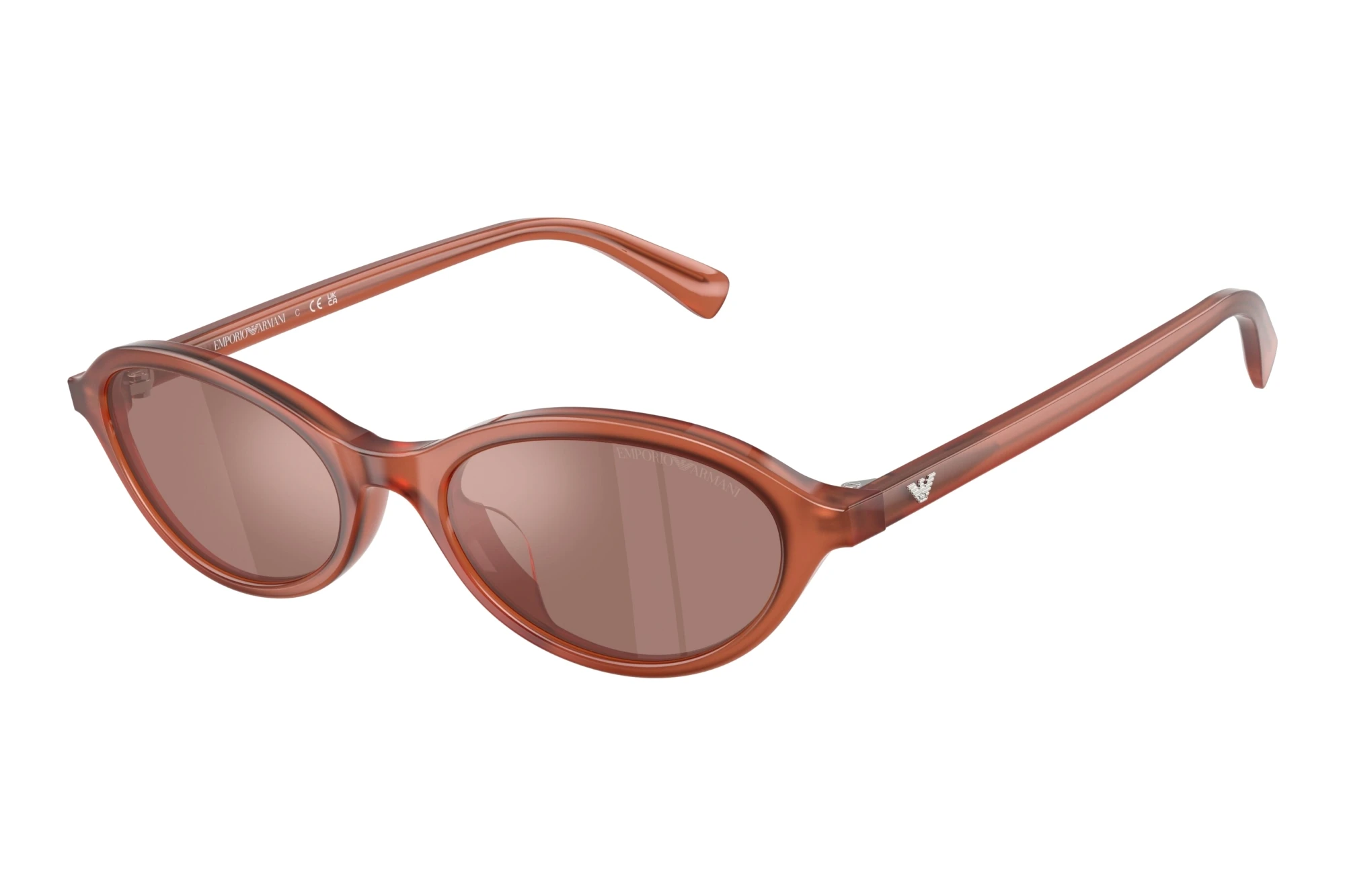Emporio Armani EA4281U 64556G Brown Mirror Internal SilverShiny Opal Light Brown Emporio Armani EA4281U 64556G Brown Mirror Internal SilverShiny Opal Light Brown