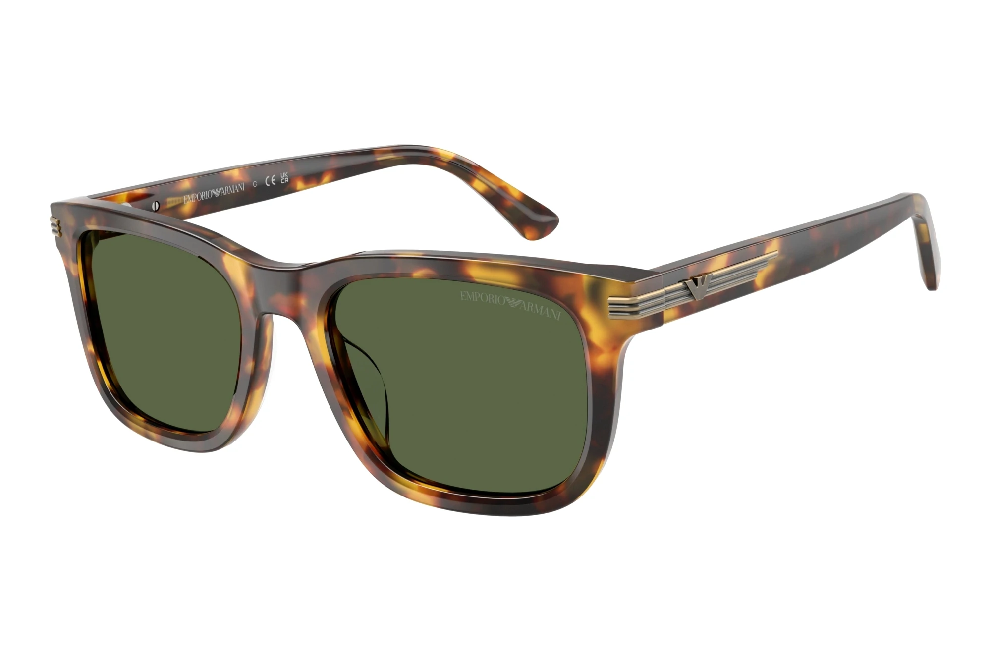 Emporio Armani EA4282U 599371 Dark GreenShiny Havana Brown Emporio Armani EA4282U 599371 Dark GreenShiny Havana Brown