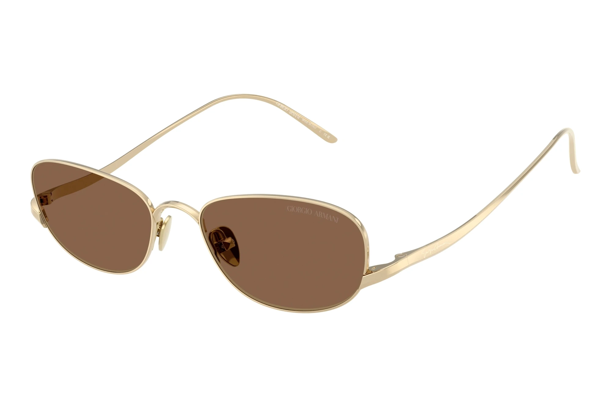 Giorgio Armani AR6186 301373 BrownPale Gold Giorgio Armani AR6186 301373 BrownPale Gold