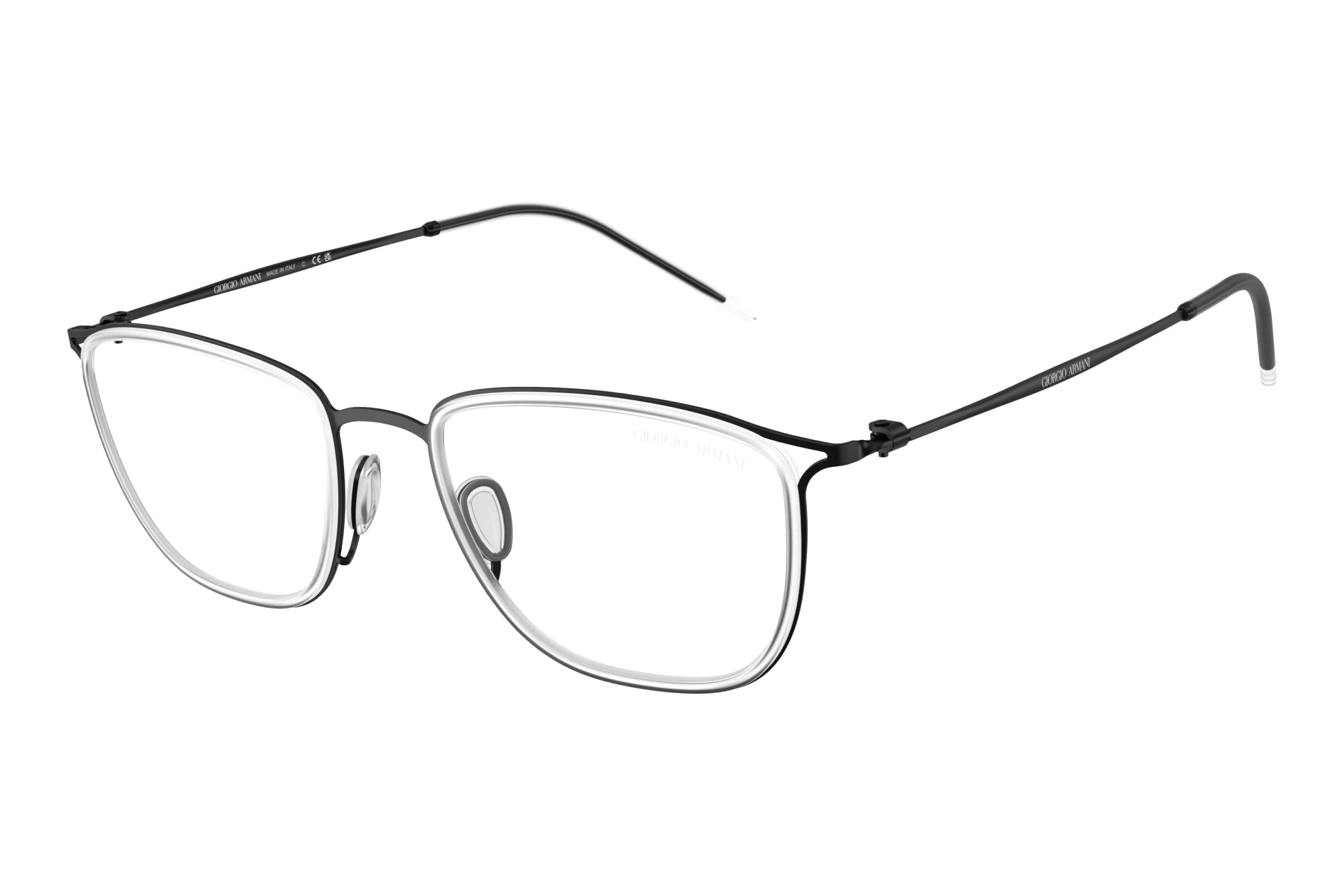 Giorgio Armani AR6189 30011W ClearMatte Black Giorgio Armani AR6189 30011W ClearMatte Black